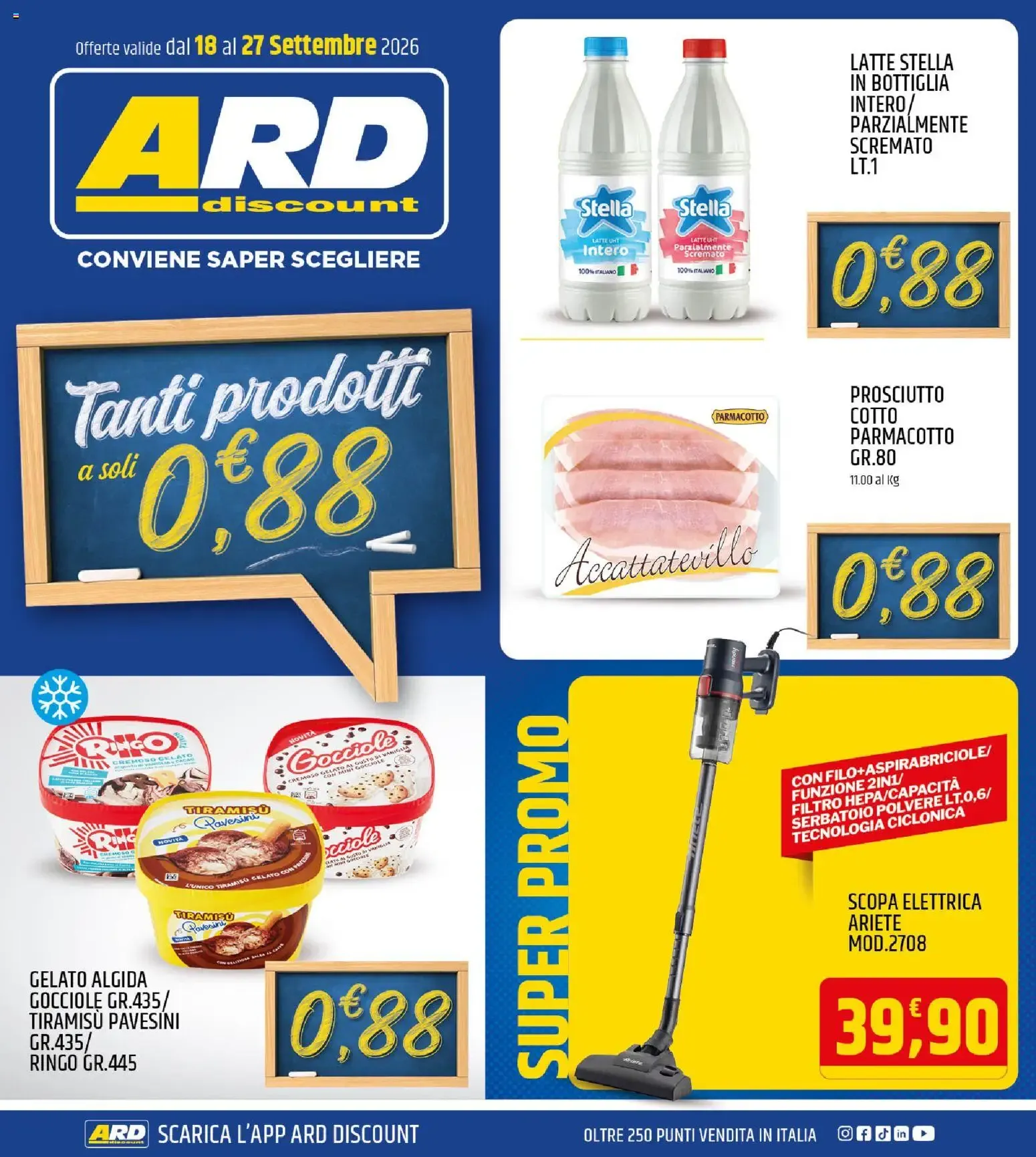 Nuovo ARD Discount volantino dal 18/09/2026 > offerte anteprima 🛍️ da 18 settembre a 27 settembre di 2026 - Pagina del volantino 1
