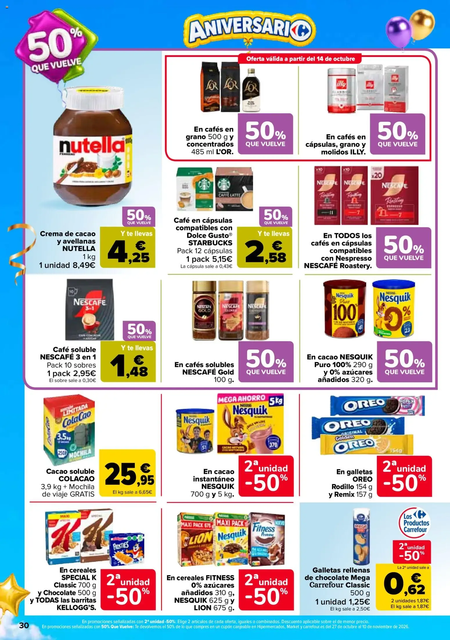Catálogo de Carrefour Aniversario 13 de octubre al 26 de octubre 2026 - Página 34