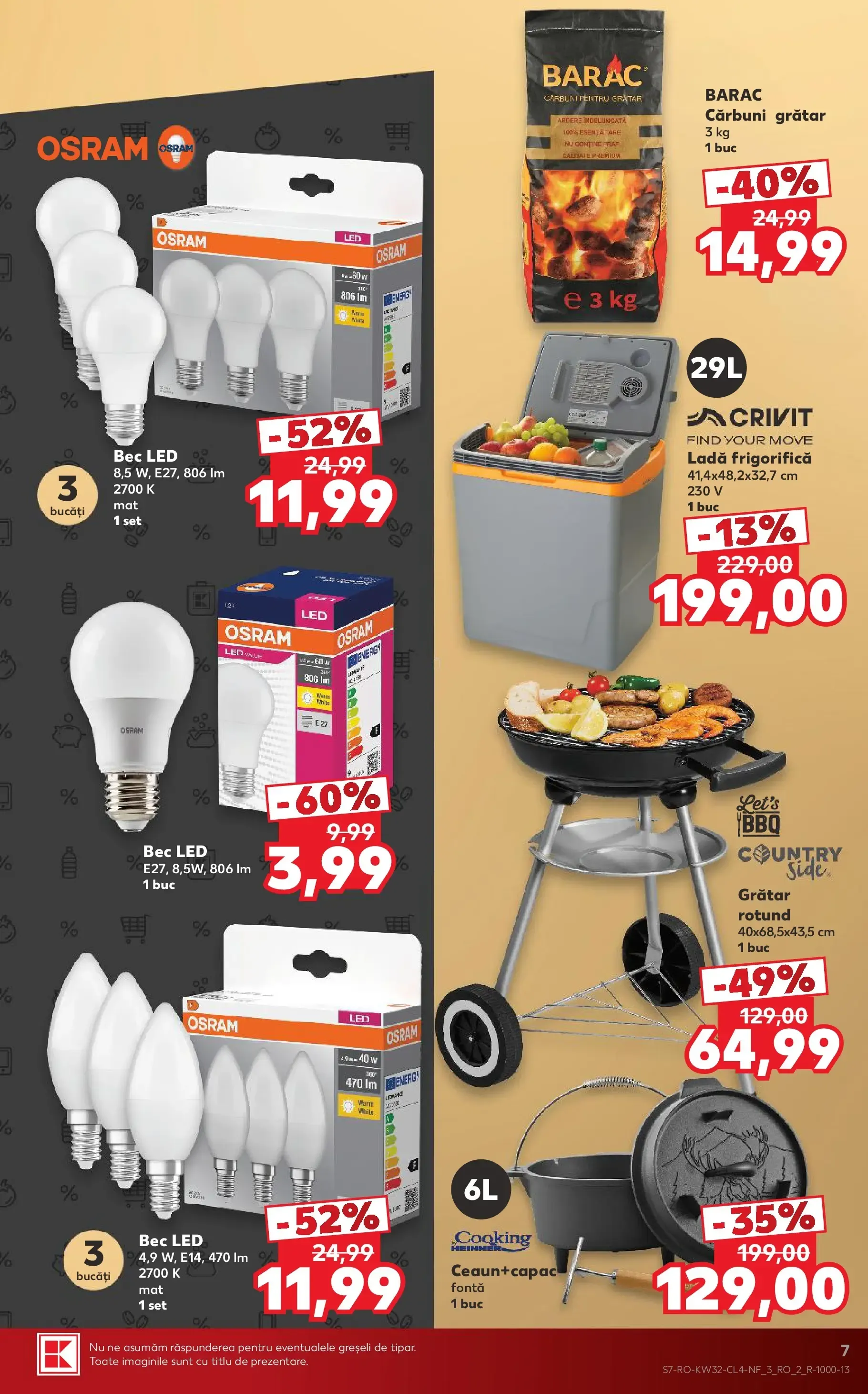 Catalog Kaufland Black Friday de Vară de la 5 august până la 11 august 2026 - Revista Pagina 7