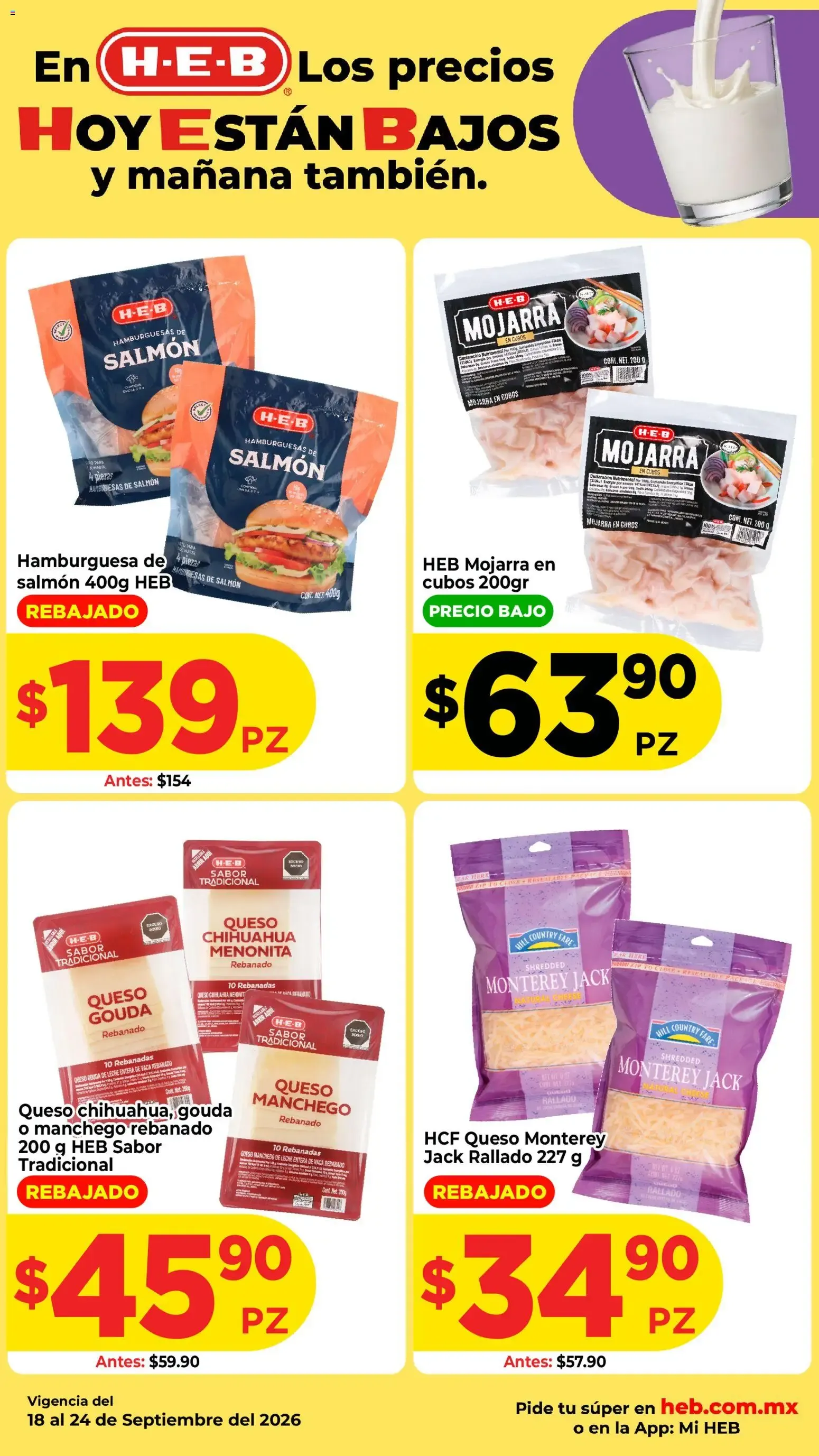 Catálogo de H-E-B: Los precios hoy están bajos y mañana también. 18 de septiembre al 24 de septiembre 2026 - Pagina 5
