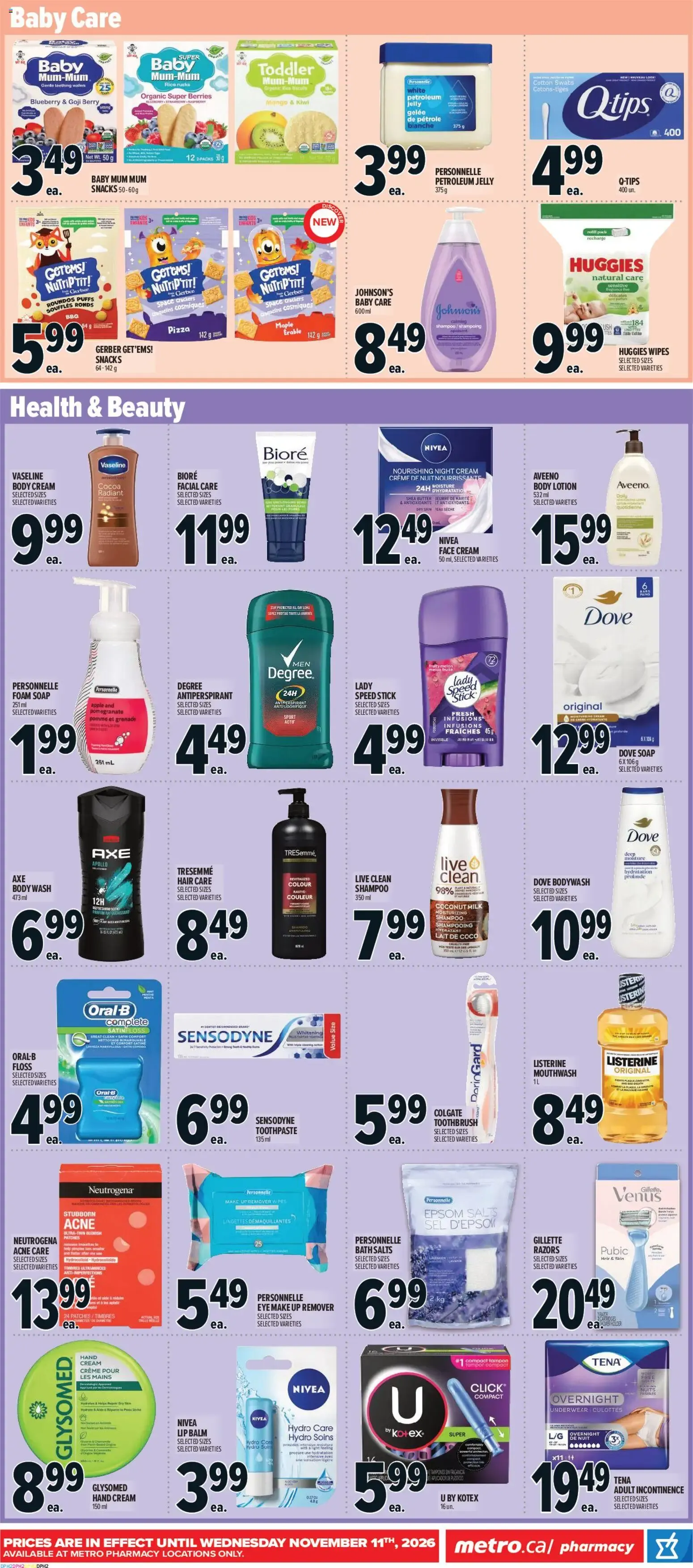 Metro weekly flyer / circulaire from Oct 15, 2026 > weekly specials & deals from October 15 to October 21 2026 - flyer page 16