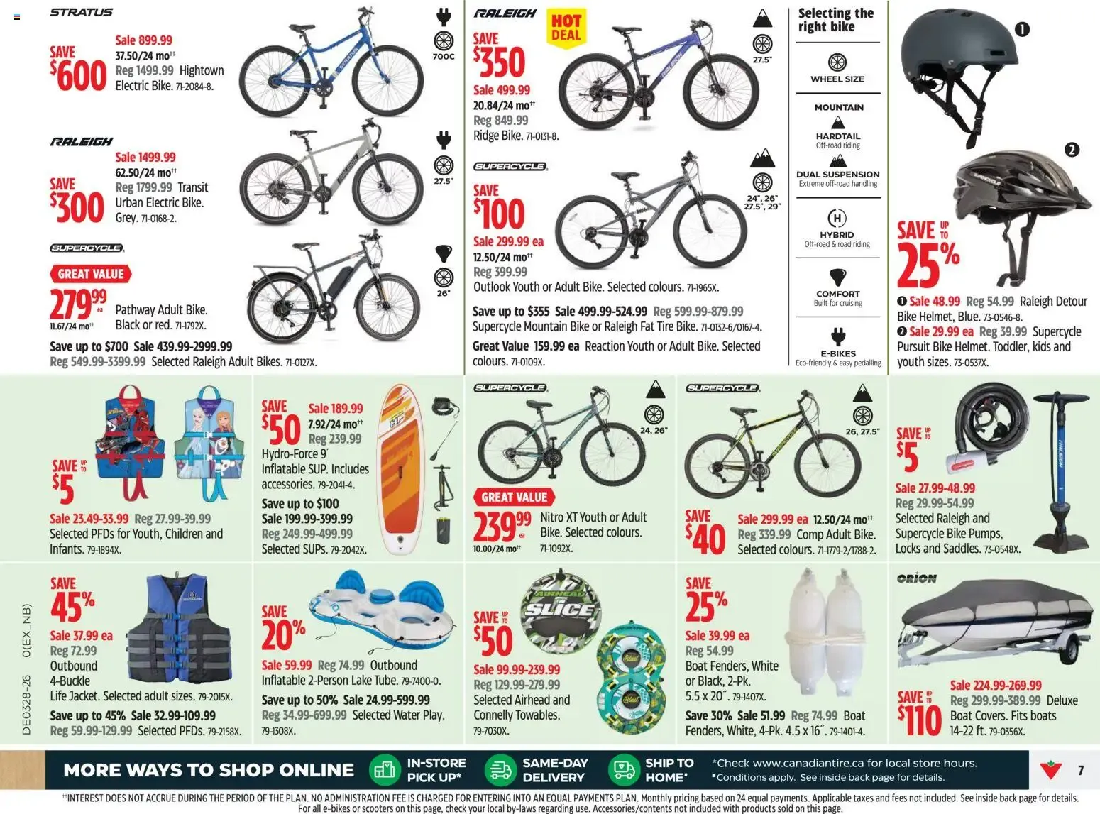 Canadian Tire weekly flyer from Jul 9, 2026 > weekly specials & deals from July 9 to July 15 2026 - flyer page 7