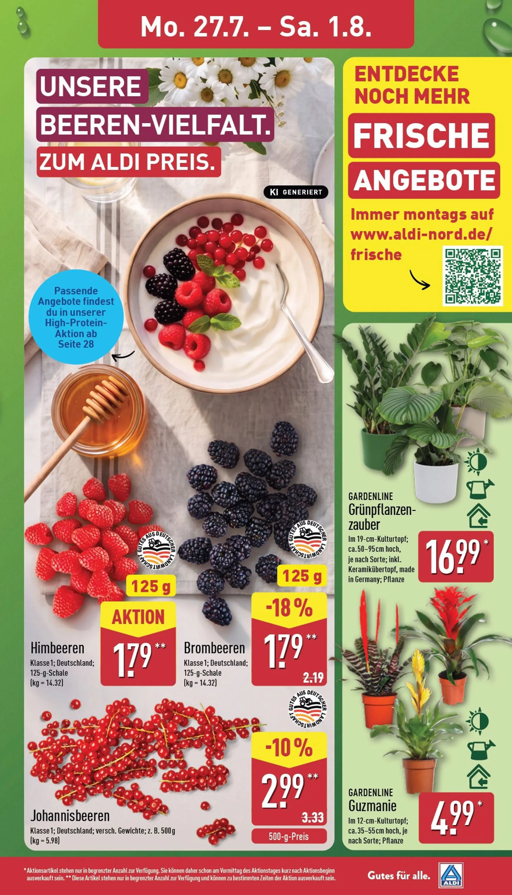 ALDI NORD - ALDI Vorschau Prospekt nächste Woche – von Montag 27.07.2026 bis Samstag 01.08.2026 von 27. Juli bis 1. August 2026 - Prospekt seite 3