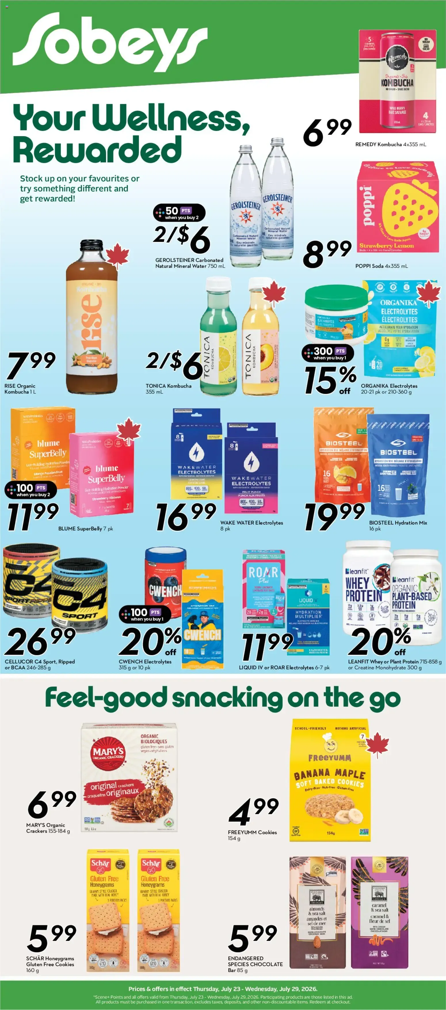Sobeys urban FRESH Flyer from July 23 to July 29 2026 - flyer page 20