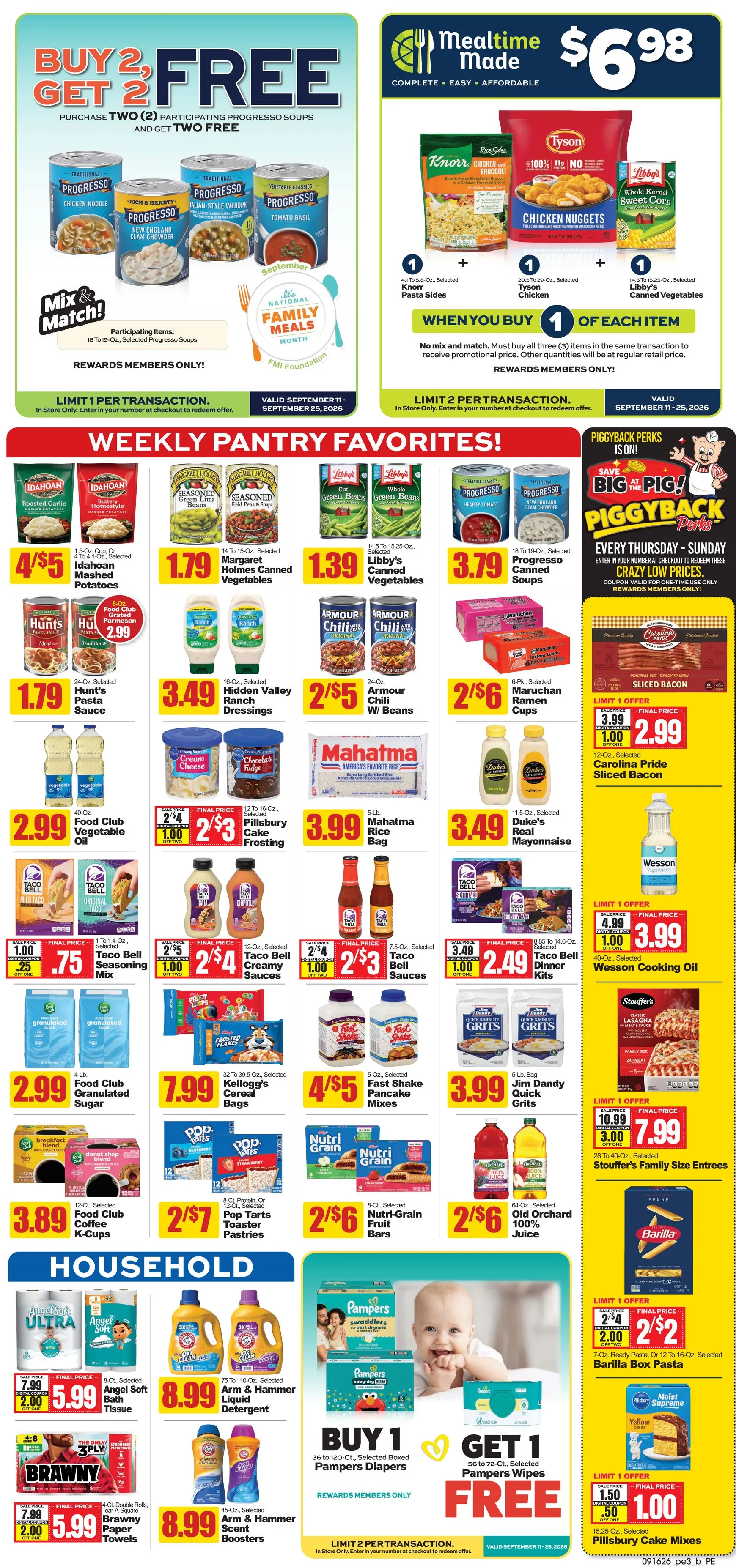 Weekly ad Current Piggly Wiggly leaflet valid from Wednesday 09/16/2026 to Tuesday 09/22/2026 from September 16 to September 22 2026 - Page 3