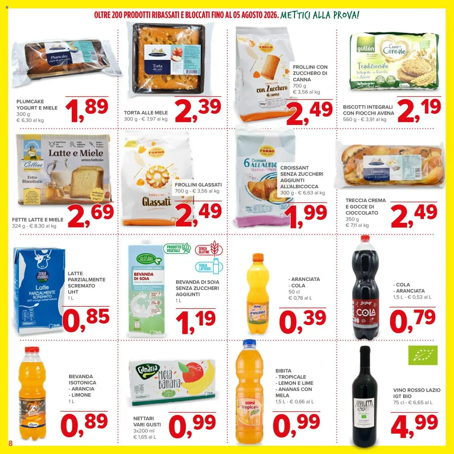 Nuovo Todis volantino Bassi e Bloccati dal 11/06/2026 > offerte anteprima 🛍️ da 11 giugno a 5 agosto di 2026 - Pagina del volantino 8