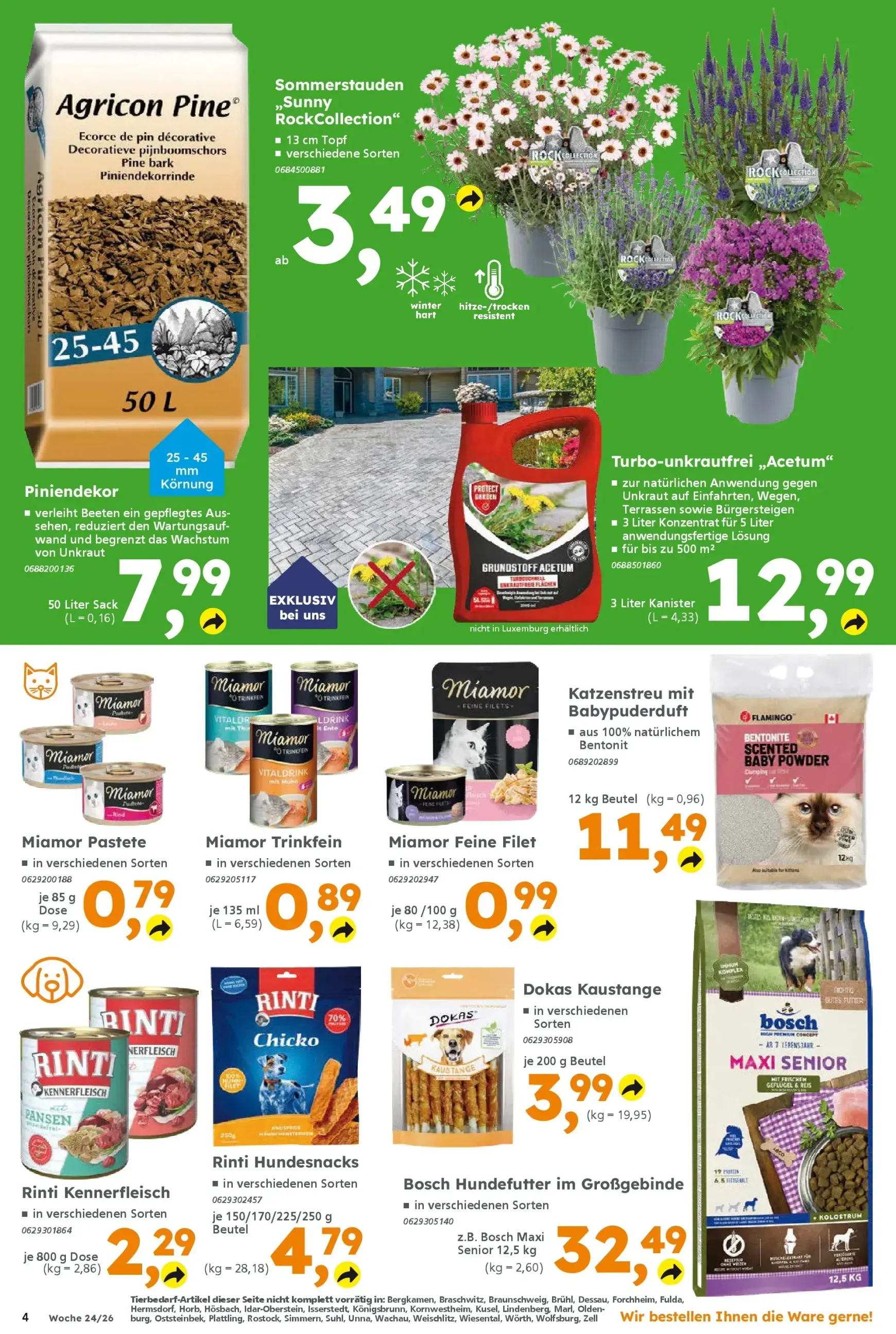 Globus Baumarkt Prospekt – von Sonntag 07.06.2026 bis Samstag 13.06.2026 von 8. Juni bis 13. Juni 2026 - Prospekt seite 4