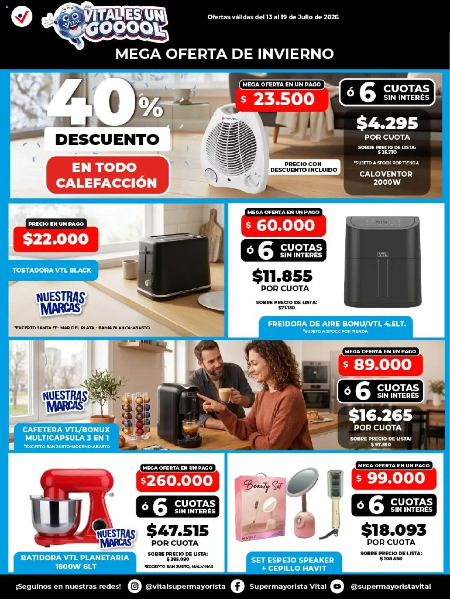 Ofertas de Vital - Vital es un Goool: Ofertas en Smart TVs 13 de julio al 19 de julio 2026 - Página 2 del catálogo