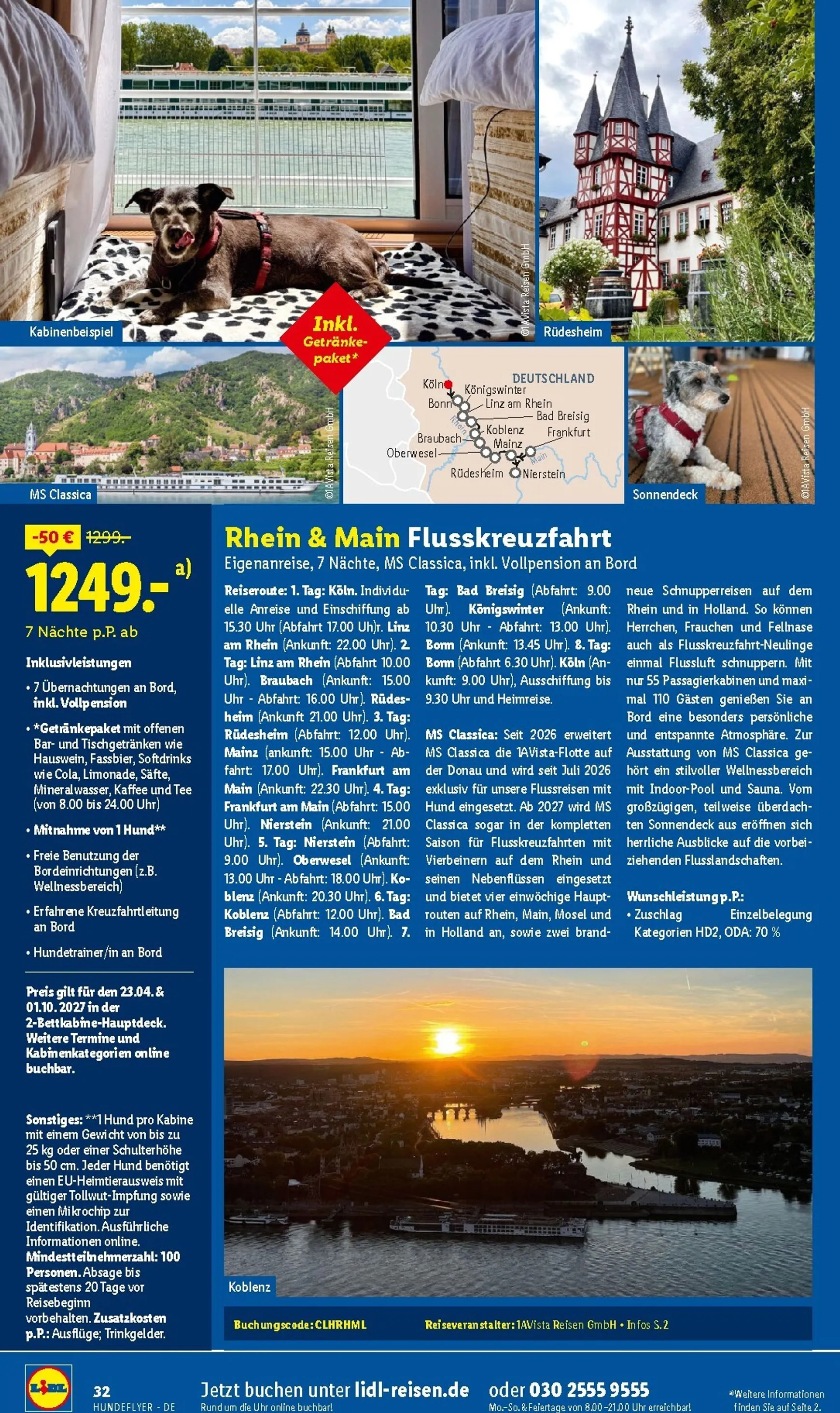 Urlaub mit Wau-Effekt lohnt sich. Lidl Reisen & Experiences von 29. Juli bis 31. Dezember 2026 - Prospekt seite 32