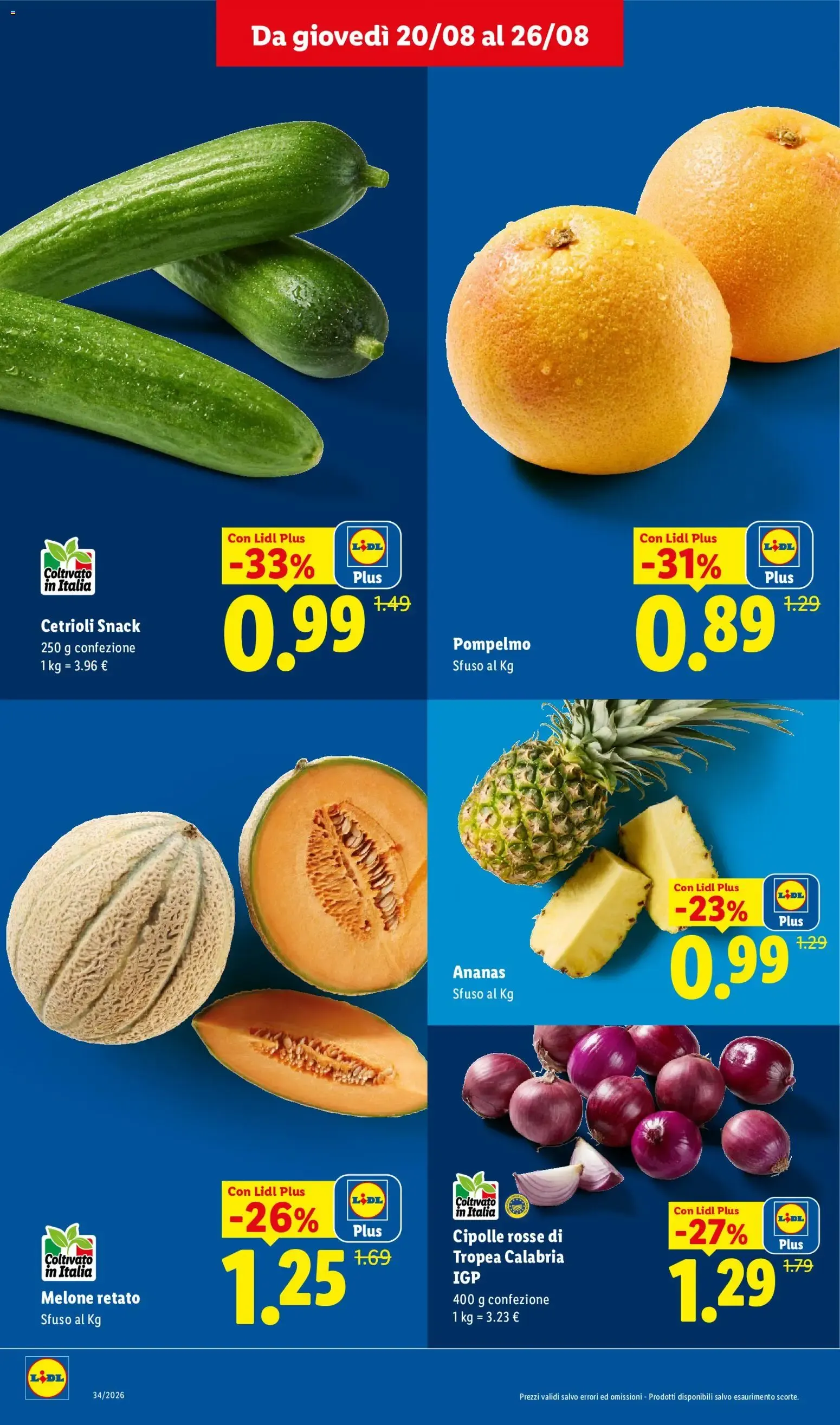NUOVO LIDL volantino dal 20/08/2026 della prossima settimana da 20 agosto a 26 agosto di 2026 - Pagina del volantino 4