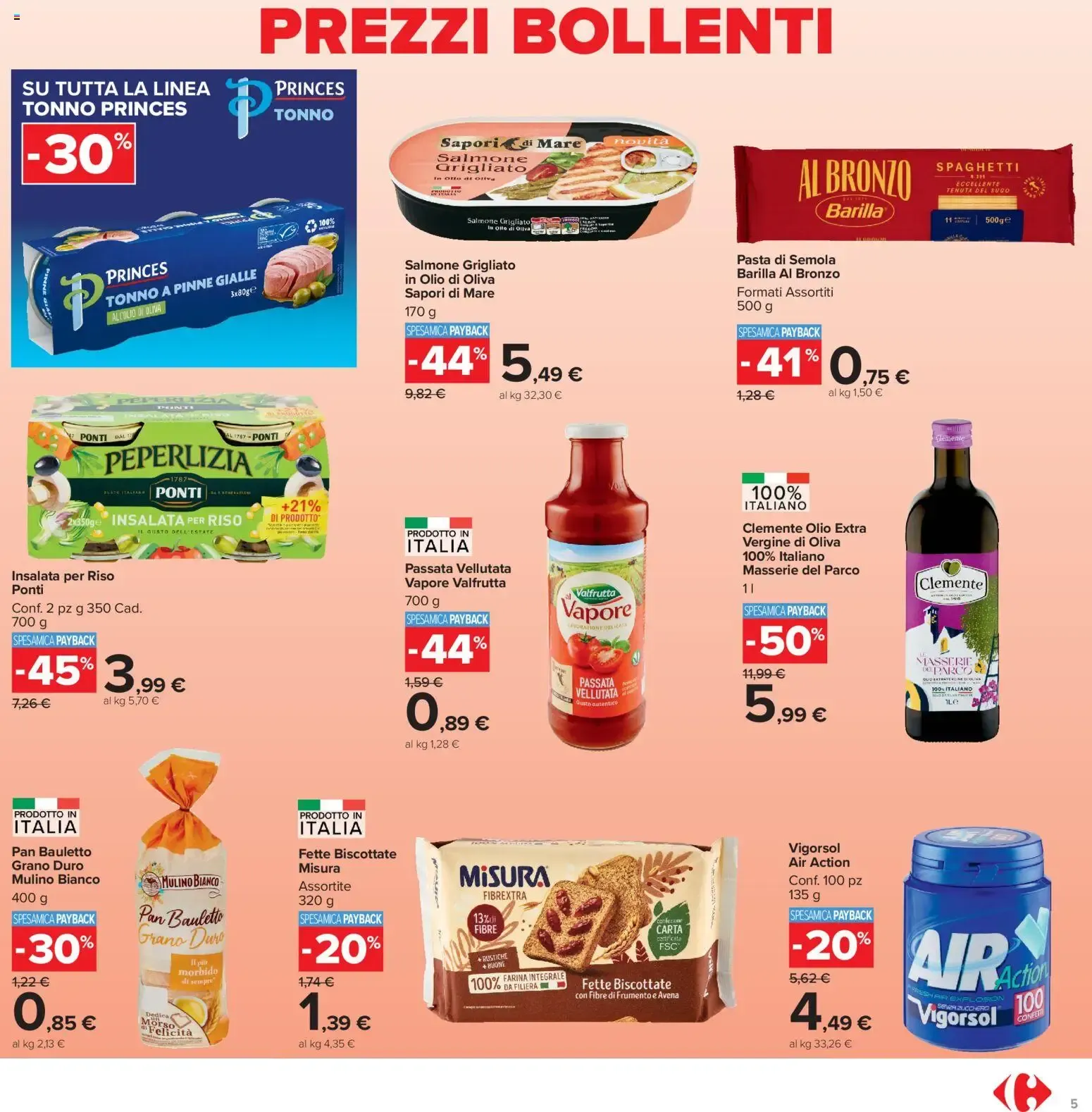 Carrefour Market: Prezzi Bollenti da 6 agosto a 19 agosto di 2026 - Pagina del volantino 5