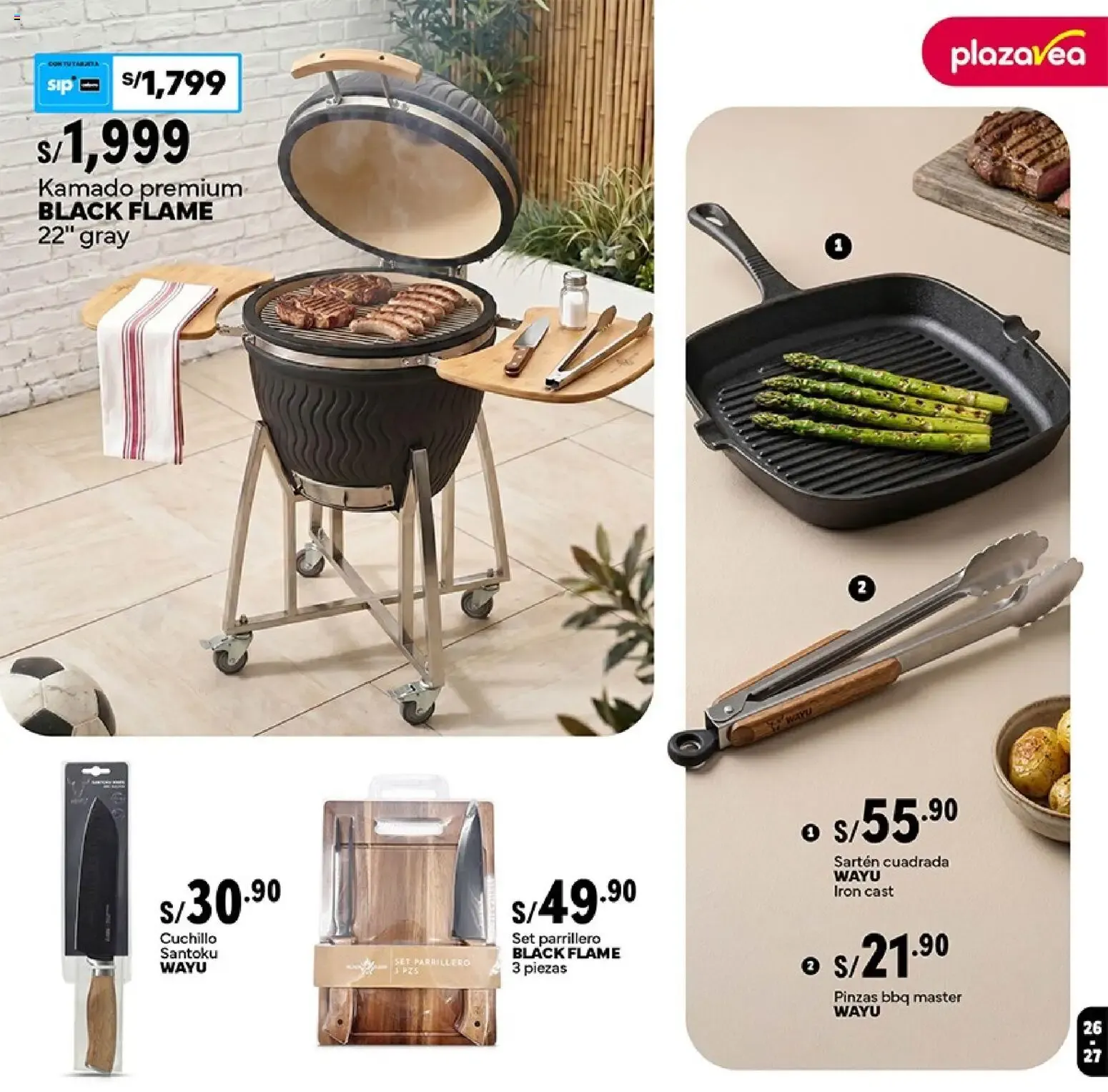 Catalogo de Catálogo Plaza Vea - Especial Parrillas N2 online del 12/06/2026 12 de junio al 30 de junio 2026 - Pag 27