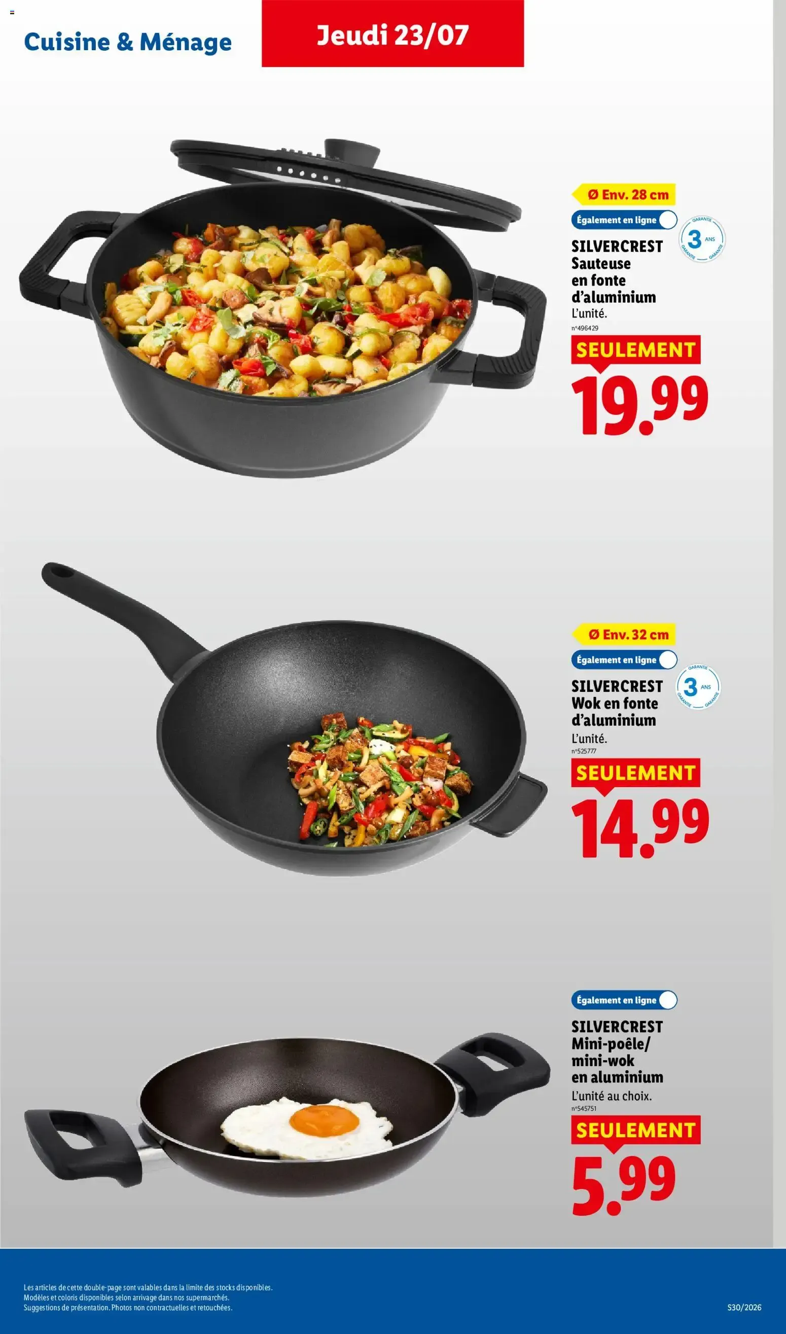 Catalogue LIDL du 23/07/2026 | Promo prospectus en ligne du 23 juillet au 29 juillet 2026 - Catalogue page 45