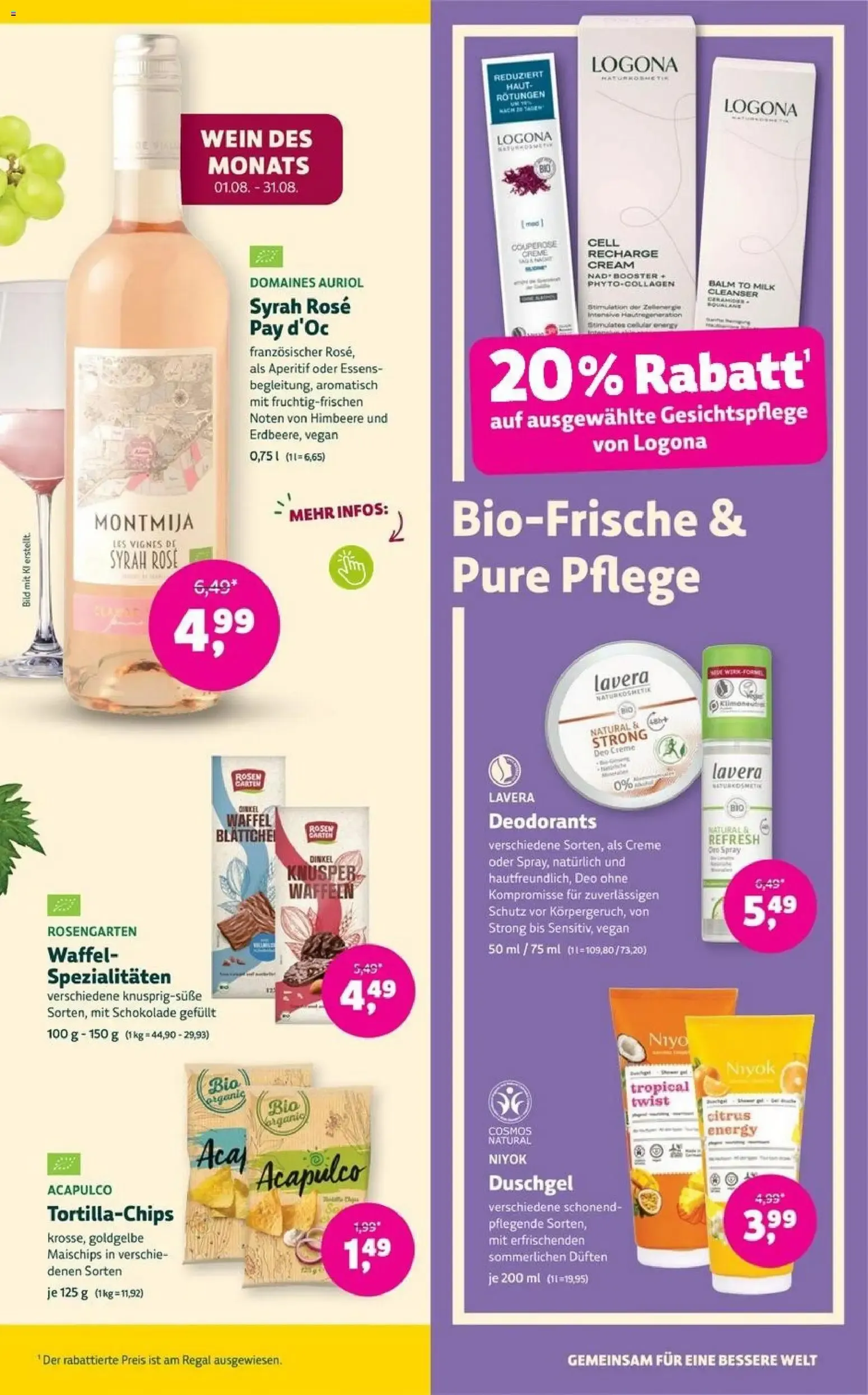 BioMarkt Prospekt (ab 29.07.2026) zum Blättern von 29. Juli bis 11. August 2026 - Prospekt seite 13