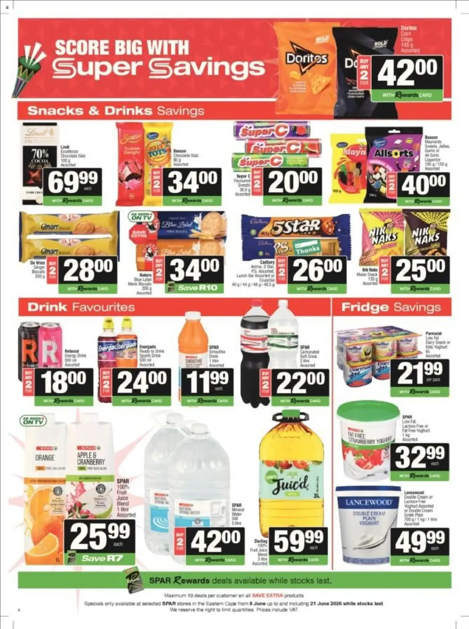 Spar - Eastern Cape - Weekly Specials (08/06/2026 - 21/06/2026) Online from 8 June to 21 June 2026 - Catalogue Page 7