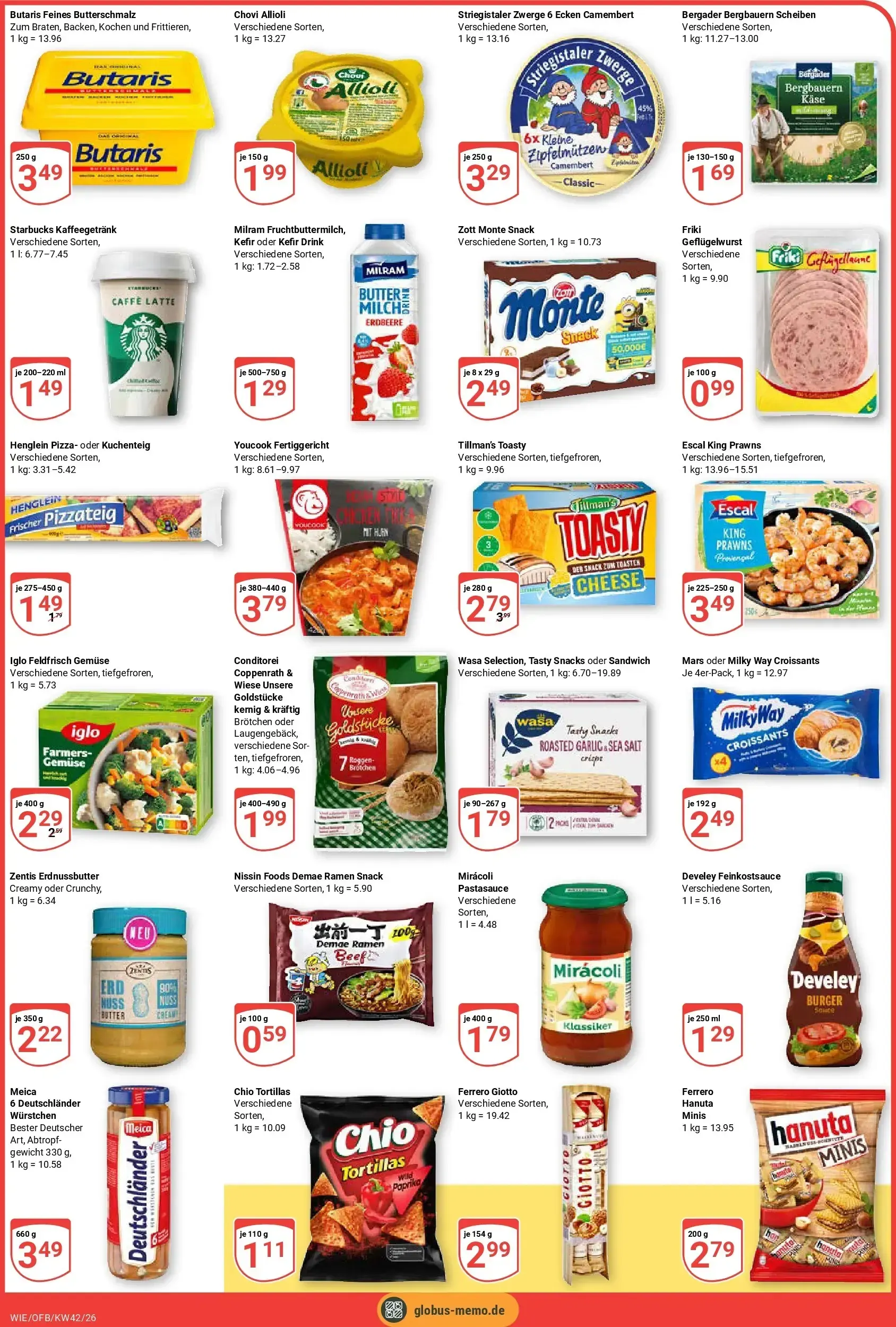 Globus - Wiesental Prospekt – von Montag 12.10.2026 bis Samstag 17.10.2026 von 12. Oktober bis 17. Oktober 2026 - Prospekt seite 3