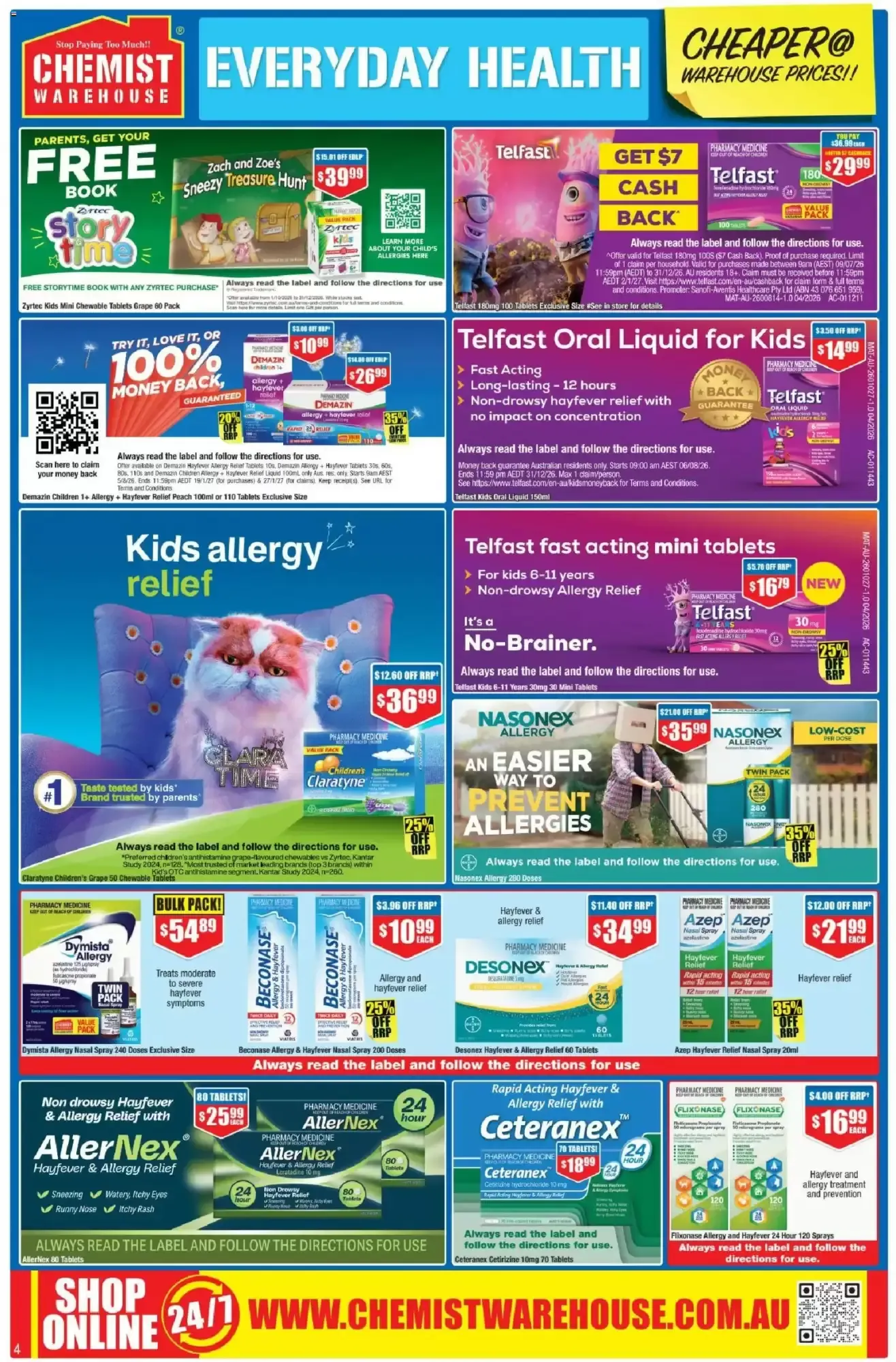 Chemist Warehouse Buster Sale - Catalogue valid from 1 October to 14 October 2026 - page 4
