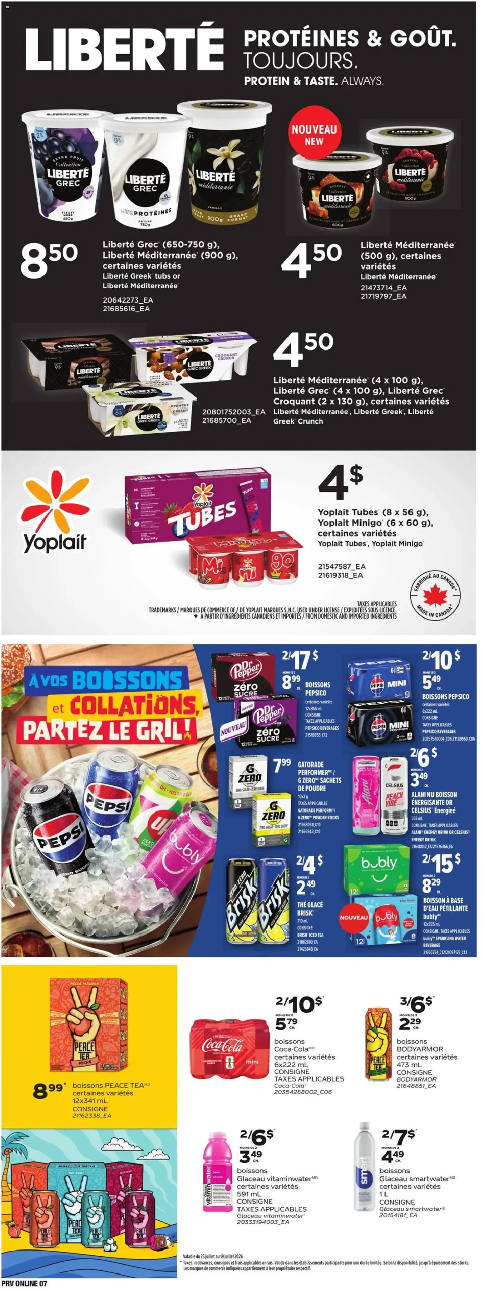Provigo weekly flyer / circulaire from Jul 23, 2026 > weekly specials & deals from July 23 to July 29 2026 - flyer page 9