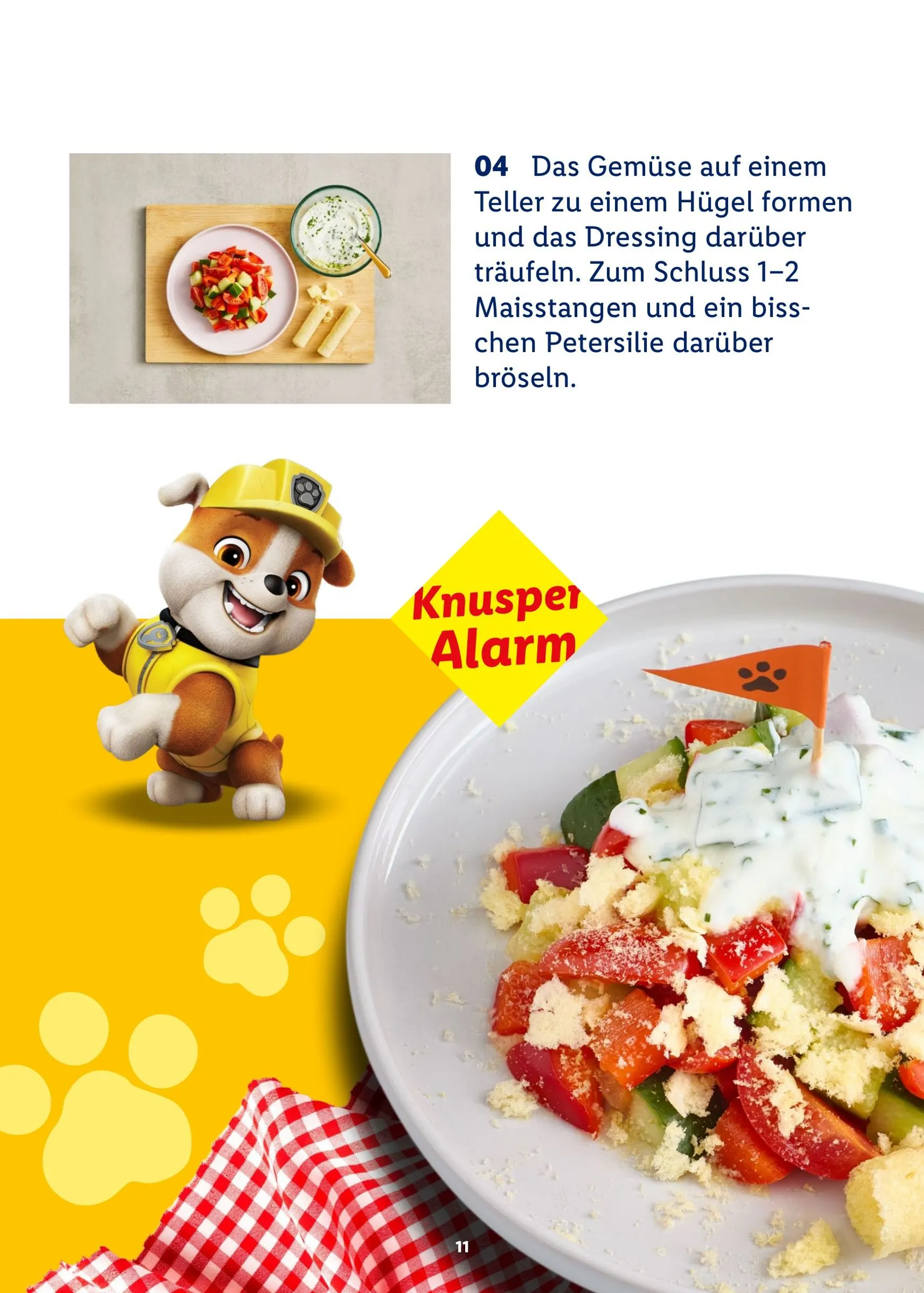 PAW Patrol Rezeptheft von 20. Juli bis 23. August 2026 - Prospekt seite 11