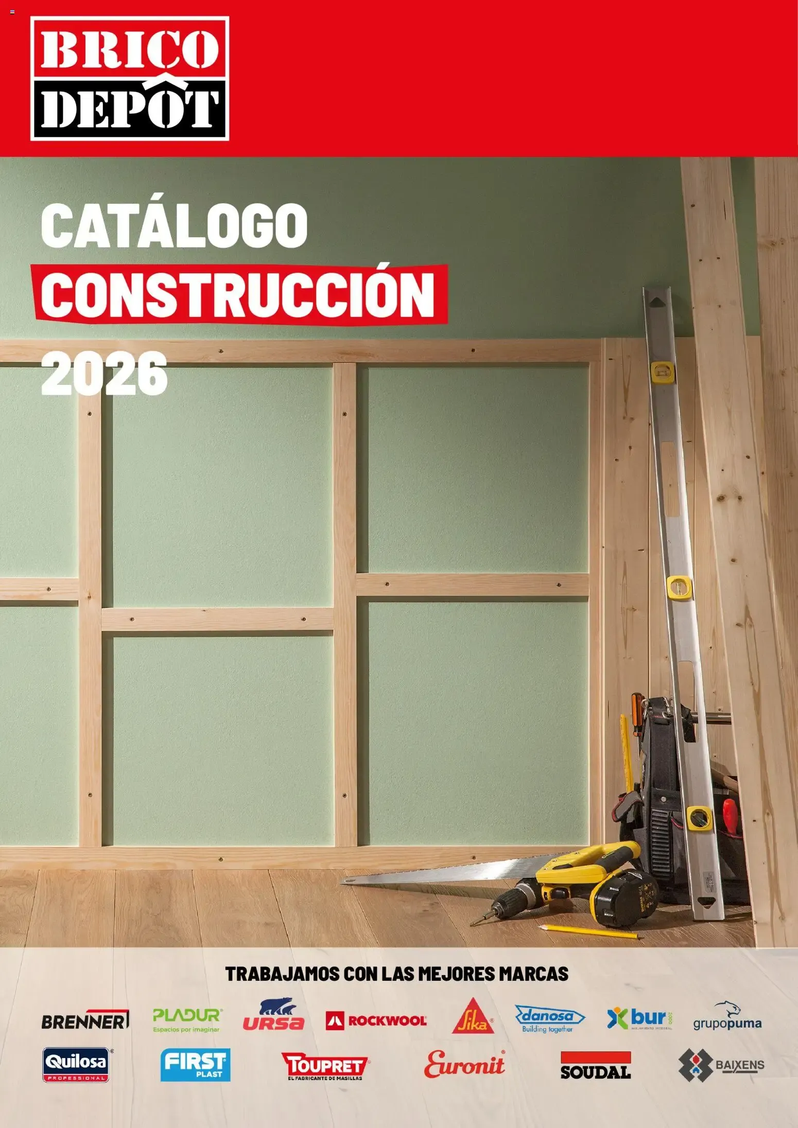 Catálogo de Brico Depôt Catálogo Construcción 2026 20 de octubre al 31 de diciembre 2027 - Página 1