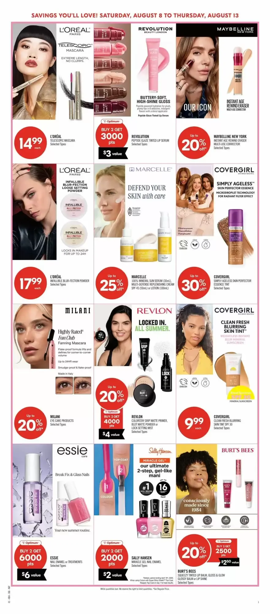Shoppers Drug Mart flyer week 32 from August 8 to August 13 2026 - flyer page 13