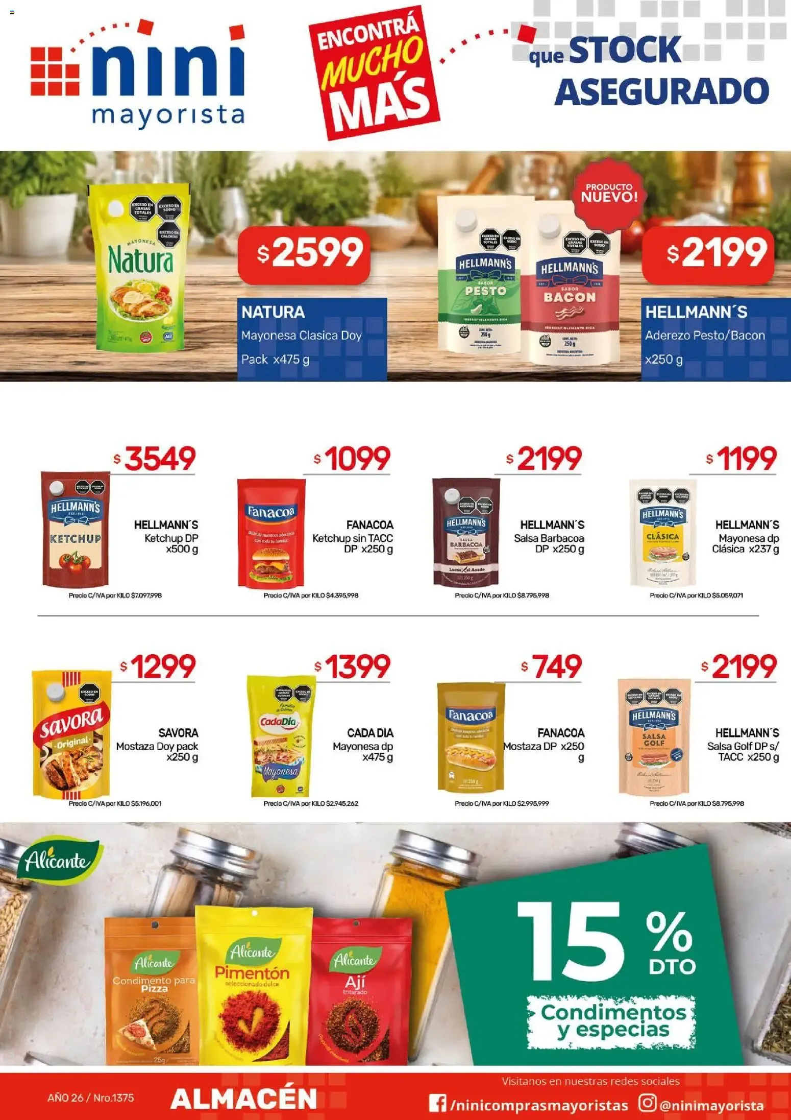 Ofertas de NINI Mayorista catálogo del 31/08/2026 - 06/09/2026 31 de agosto al 6 de septiembre 2026 - Página 24 del catálogo