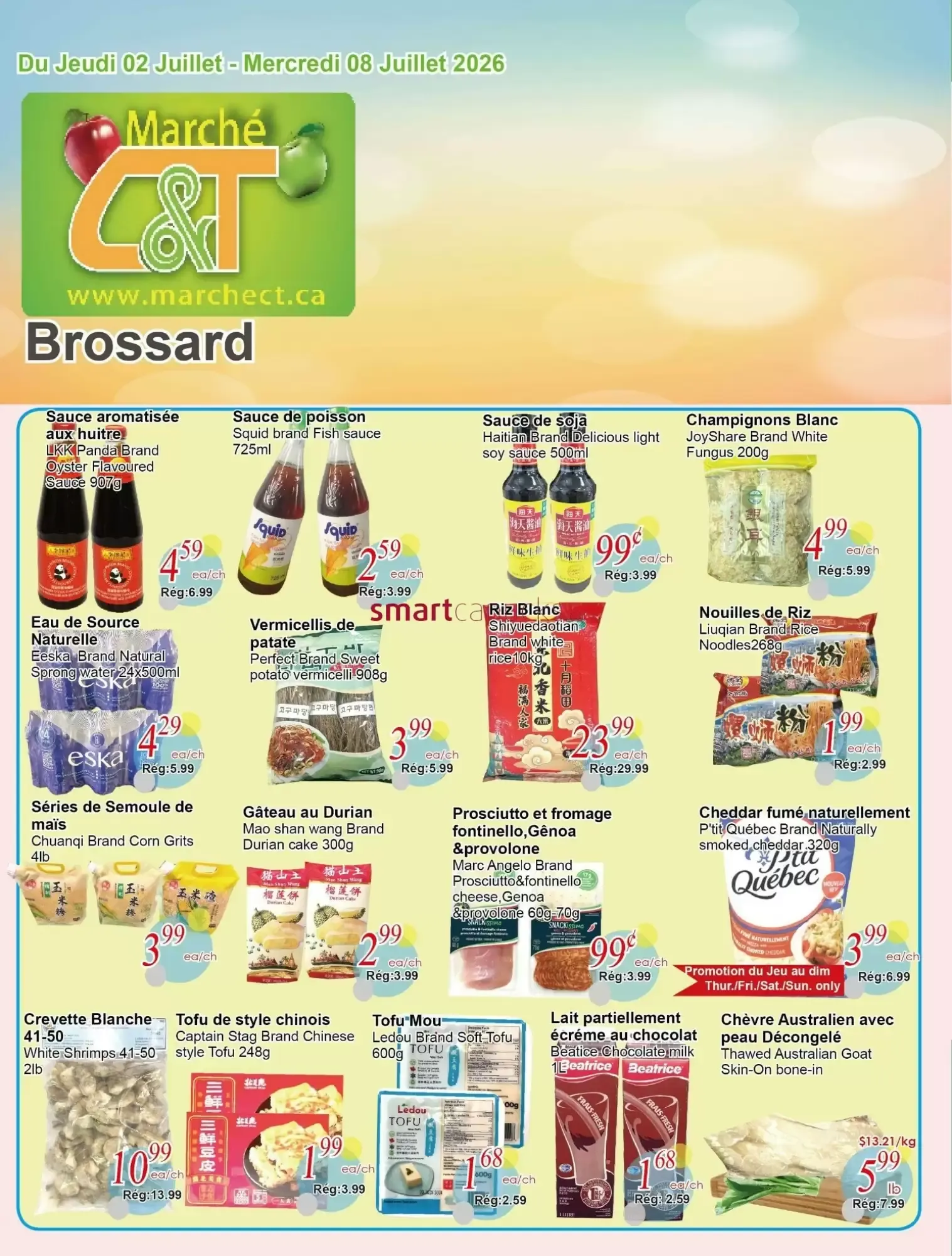 Marché C&T Brossard from July 2 to July 8 2026 - flyer page 1
