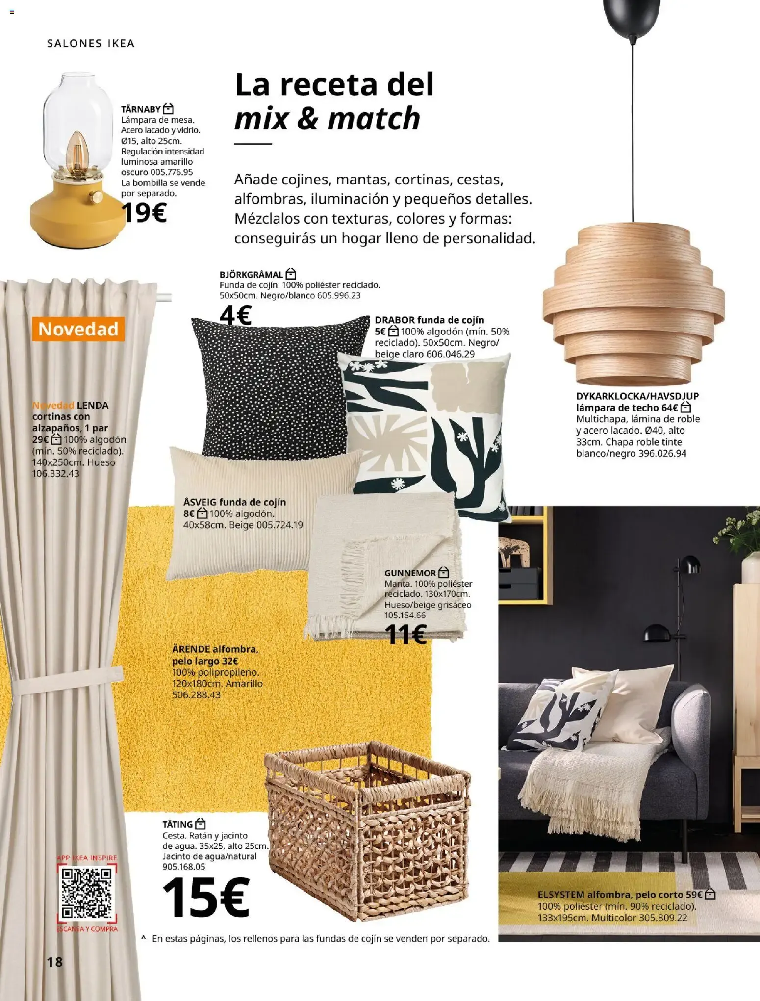 Catálogo de IKEA - Accesorios y decoración del 01/09/2026 1 de septiembre al 31 de enero 2027 - Página 18