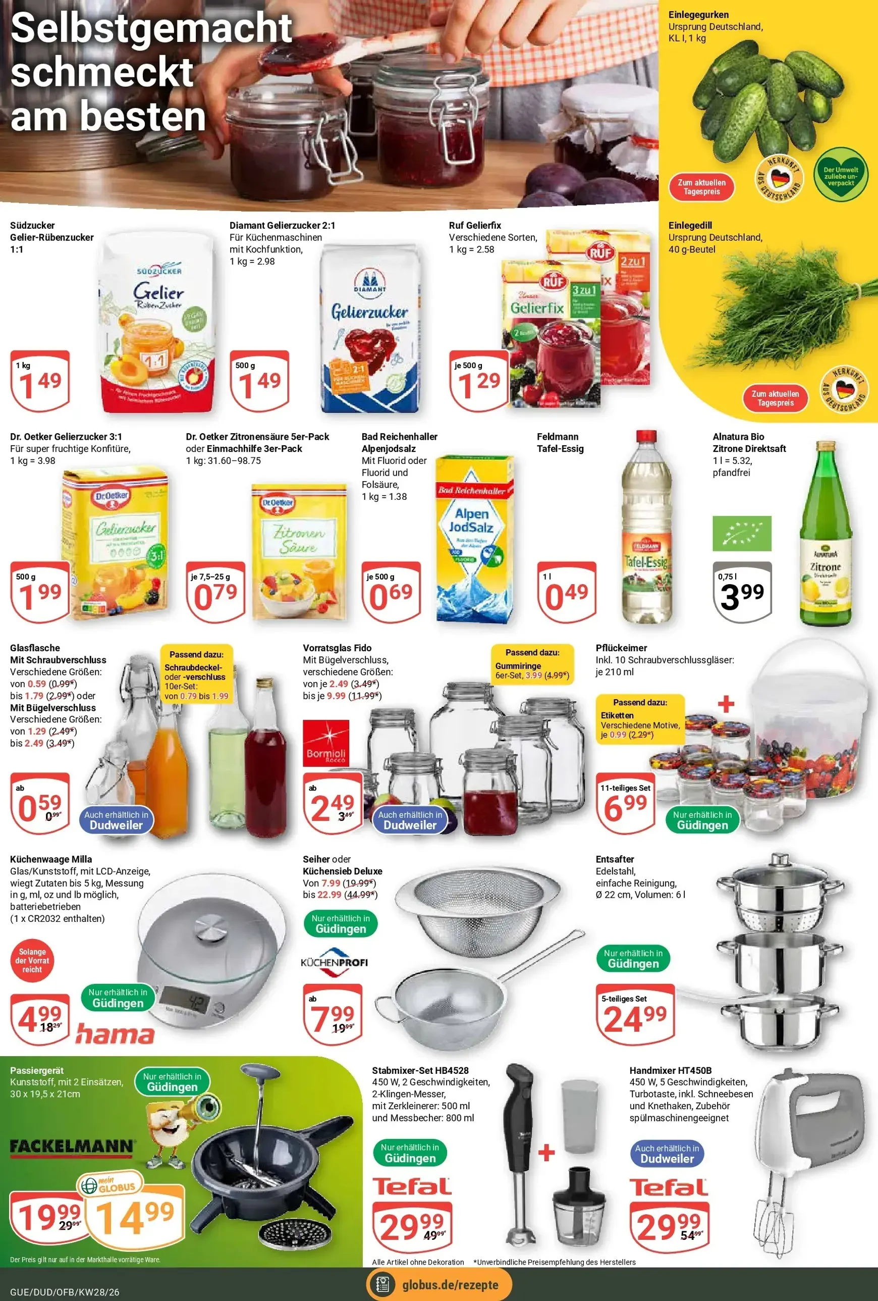 Globus - Wochenangebote Prospekt – von Montag 06.07.2026 bis Samstag 11.07.2026 von 6. Juli bis 11. Juli 2026 - Prospekt seite 19