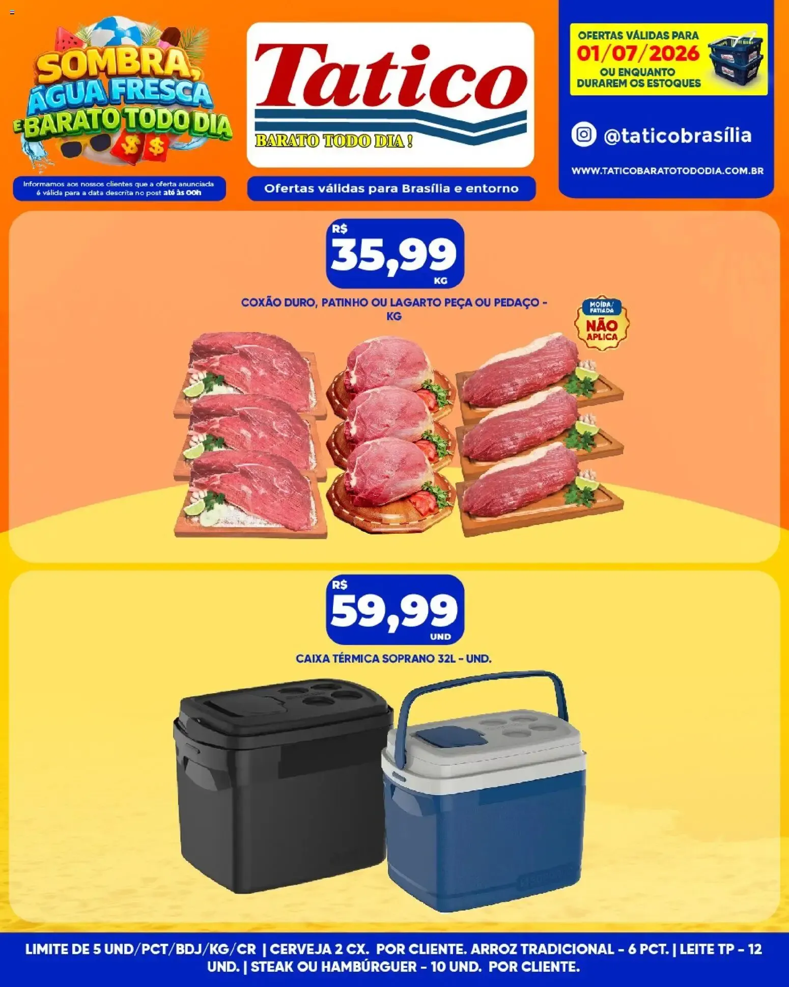 Encarte de Tatico ofertas do Dia de 01/07/2026 | Promoções Online 1 de julho até 1 de julho 2026 - Pagina 13