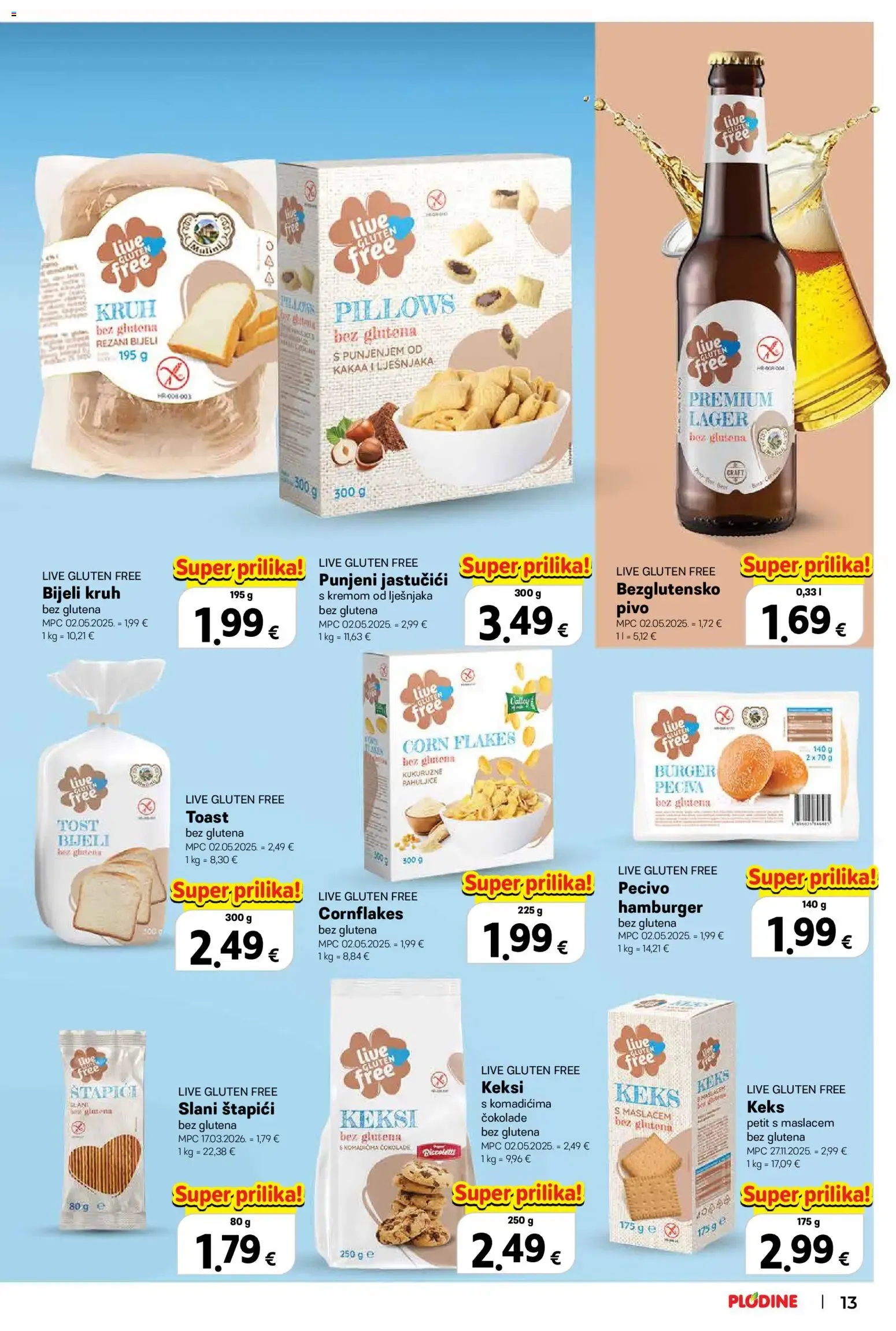 Katalog Plodine Brandovi Vrijedni Kupovine novi od 22.10.2026 na listanje > letak digitalni od 22. listopada do 4. studenoga 2026. - Pregled Stranica 13