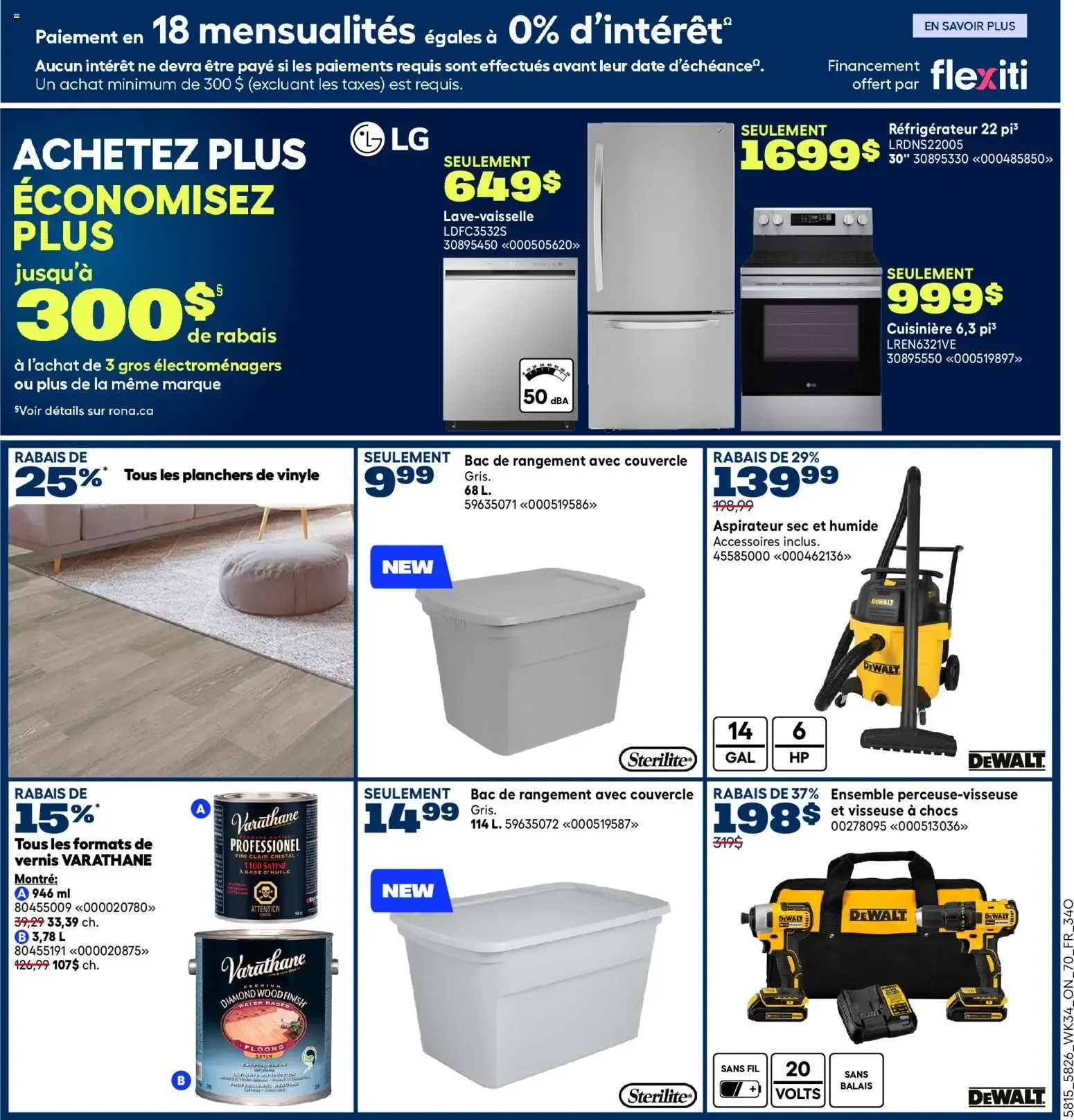 Rona circulaire from Sep 17, 2026 > weekly specials & deals from September 17 to September 30 2026 - flyer page 3