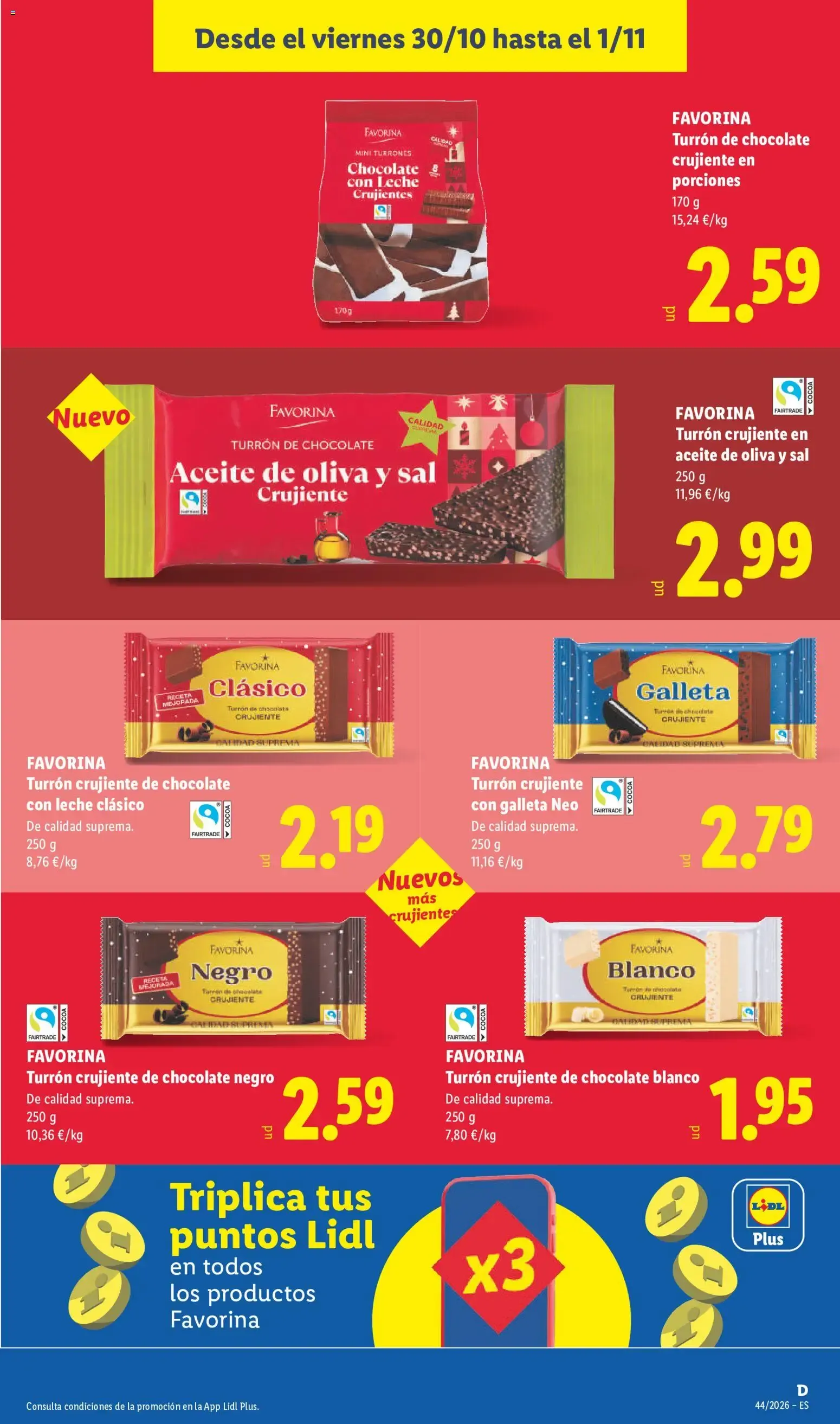 Catálogo de Lidl folleto del 26/10/2026 | Ofertas 26 de octubre al 1 de noviembre 2026 - Página 43
