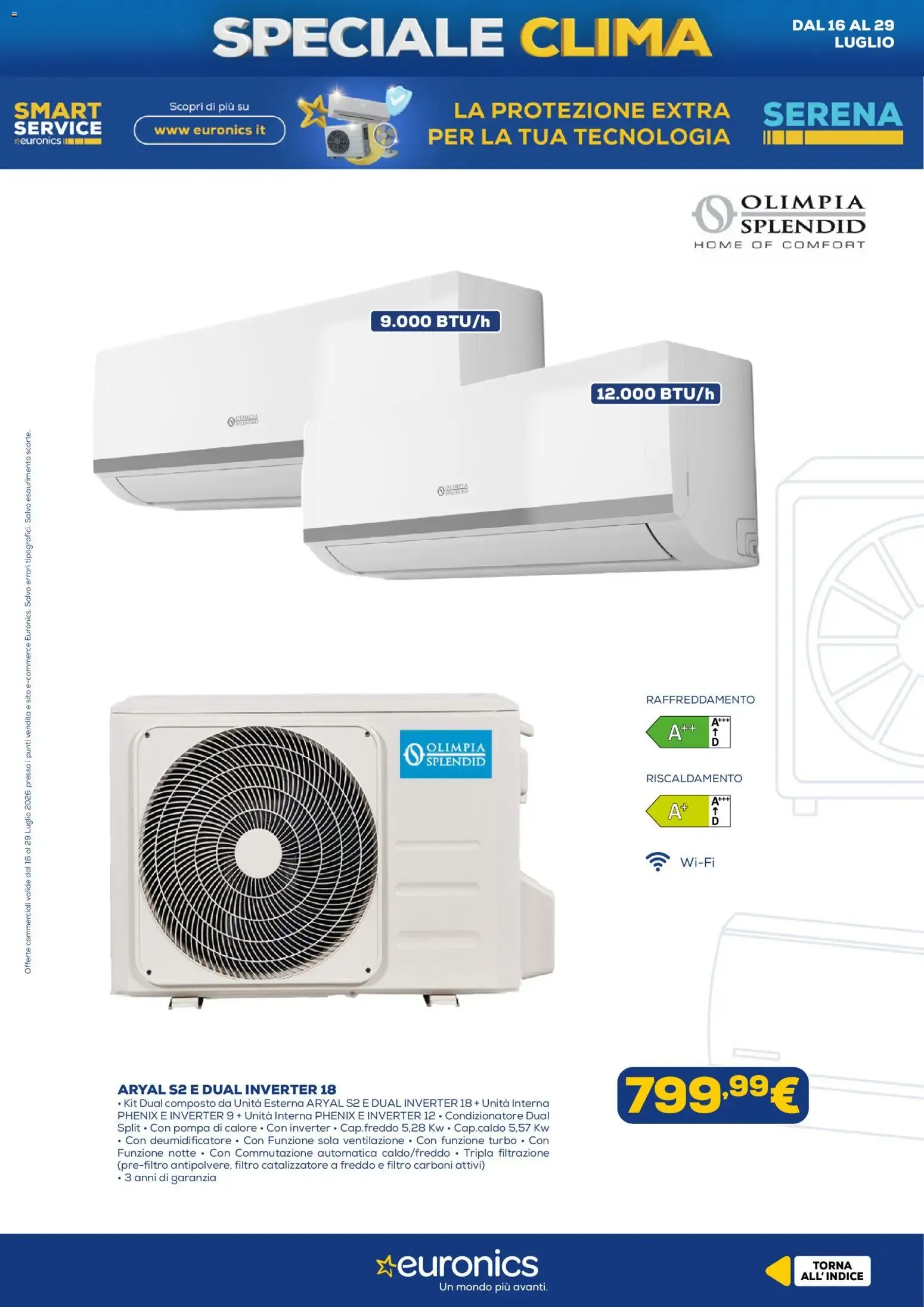 Nuovo Euronics volantino Clima dal 16/07/2026 > offerte anteprima 🛍️ da 16 luglio a 29 luglio di 2026 - Pagina del volantino 12