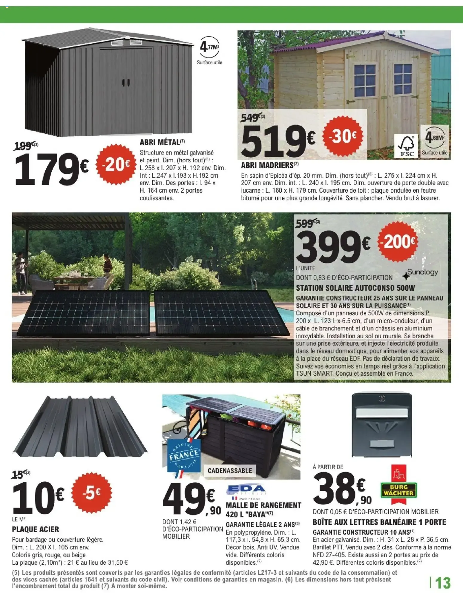 Brico E.Leclerc catalogue à partir du 21/07/2026 - promo en ligne du 21 juillet au 8 août 2026 - Catalogue page 13