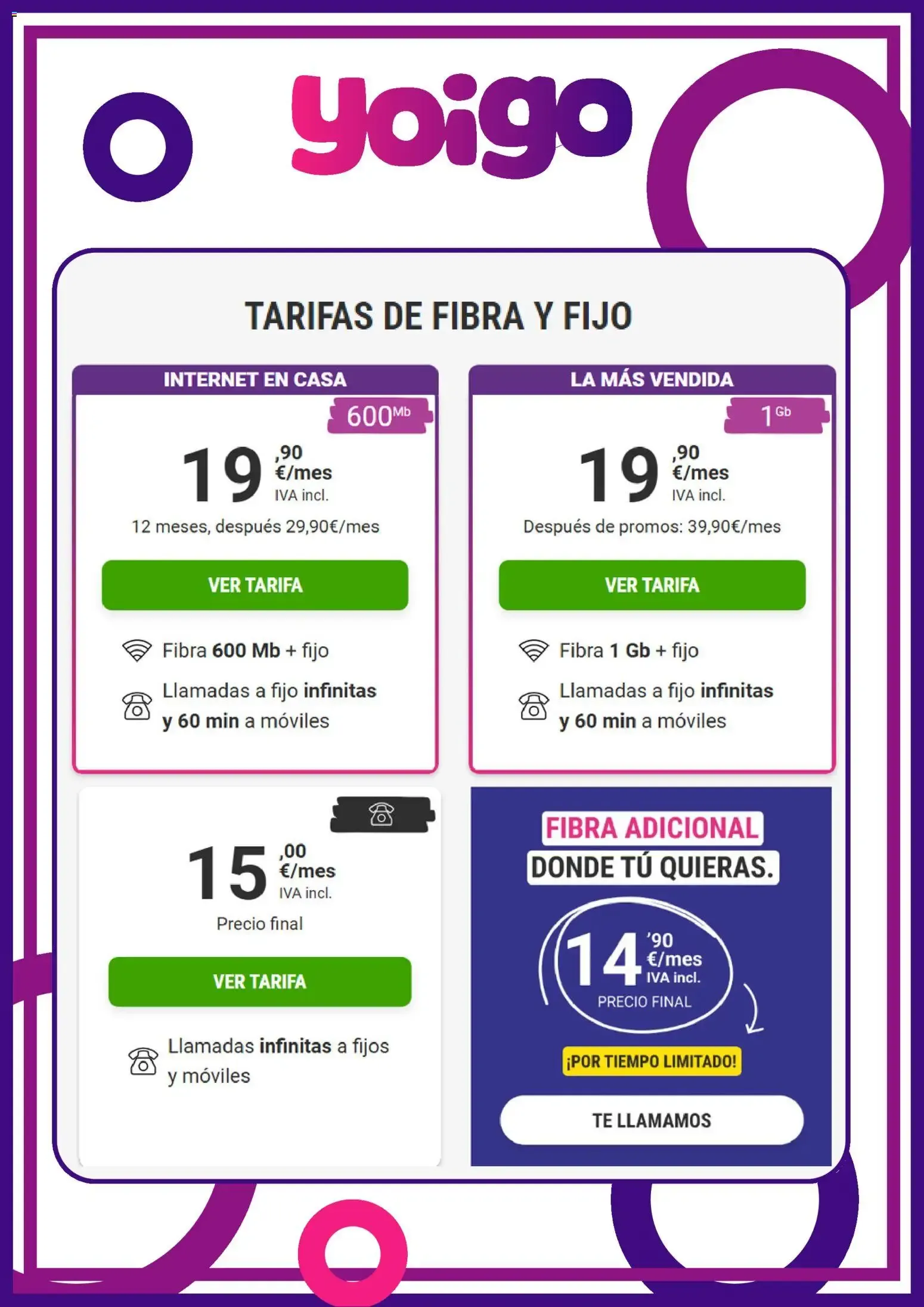 Catálogo de FIBRA Y 2 LÍNEAS CON EL MEJOR OCIO Y TV. 15 de septiembre al 15 de octubre 2026 - Página 4
