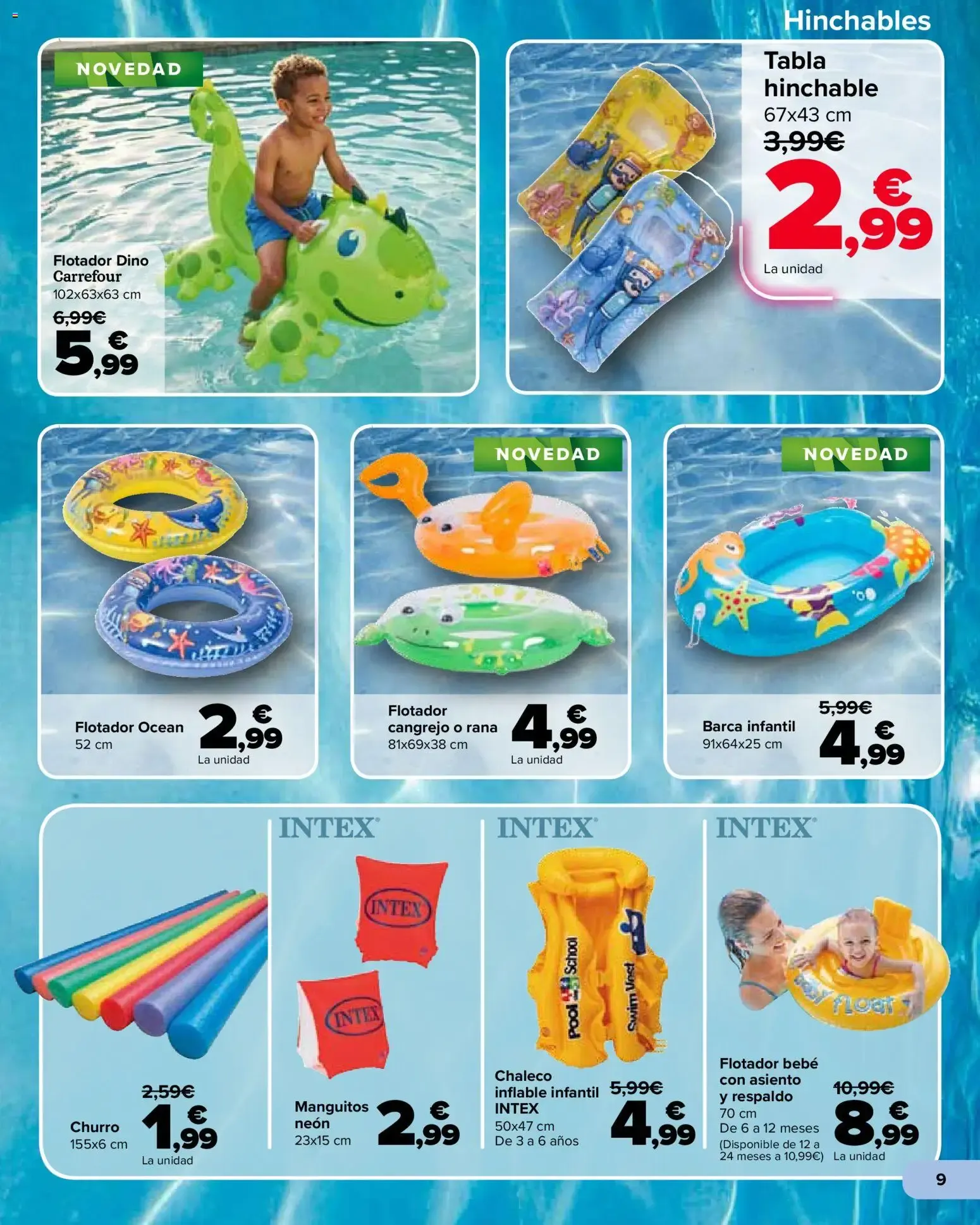 Catálogo de Carrefour Piscinas del 15/05/2026 | Catálogo 15 de mayo al 18 de junio 2026 - Página 9