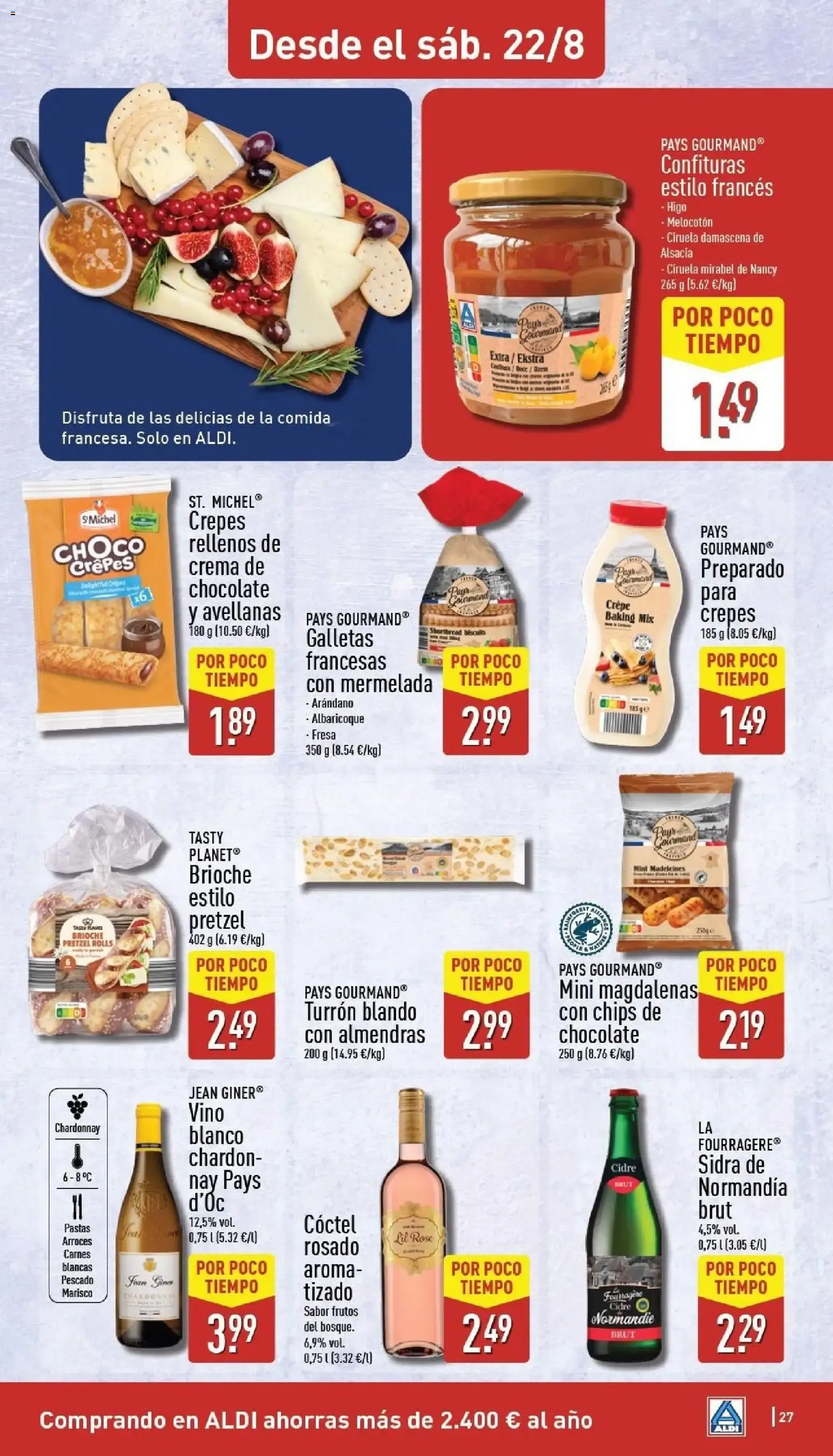 Catálogo de Aldi folleto Península del 17/08/2026 | Catálogo 17 de agosto al 23 de agosto 2026 - Página 27