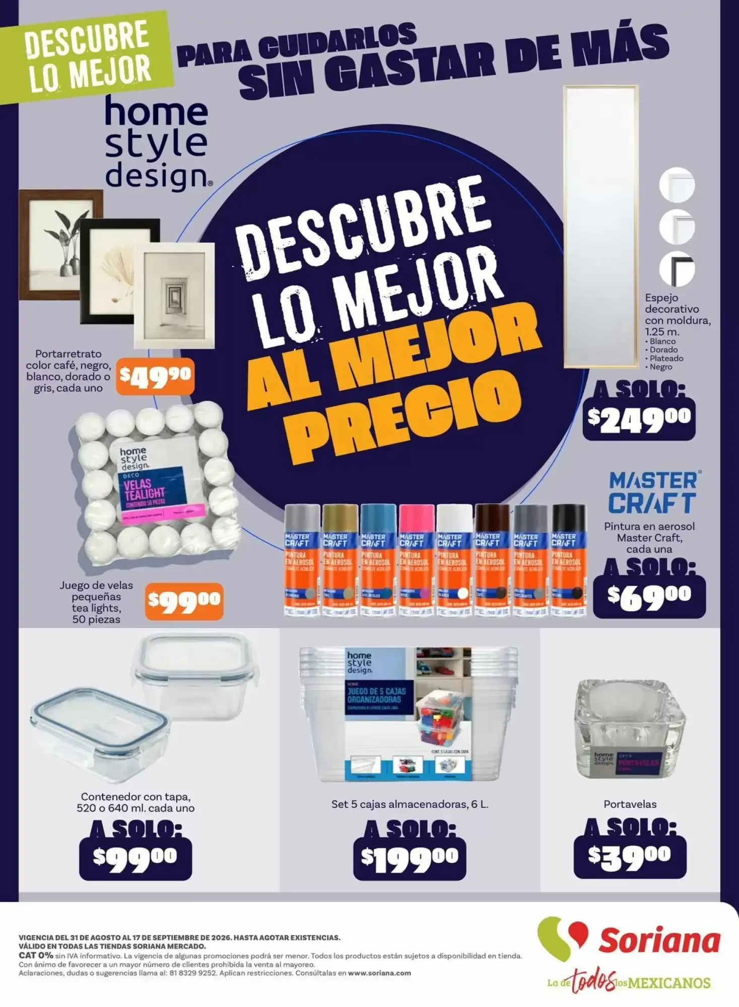 Catálogo de Folleto Soriana Mercado 2 de septiembre al 17 de septiembre 2026 - Pagina 20