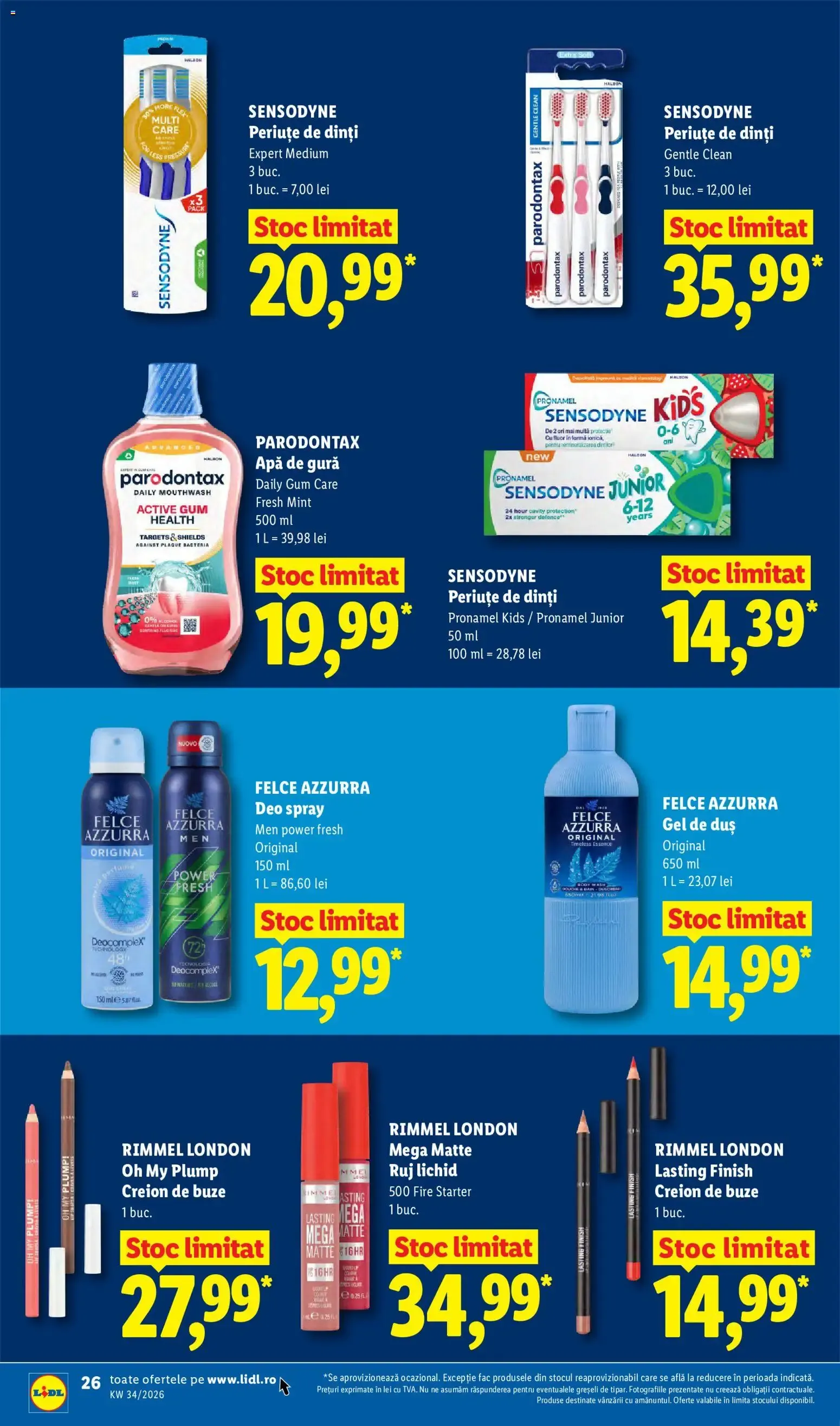 Catalog Catalog LIDL 17.08.2026 - Oferta și Revista online de la 17 august până la 23 august 2026 - Revista Pagina 26