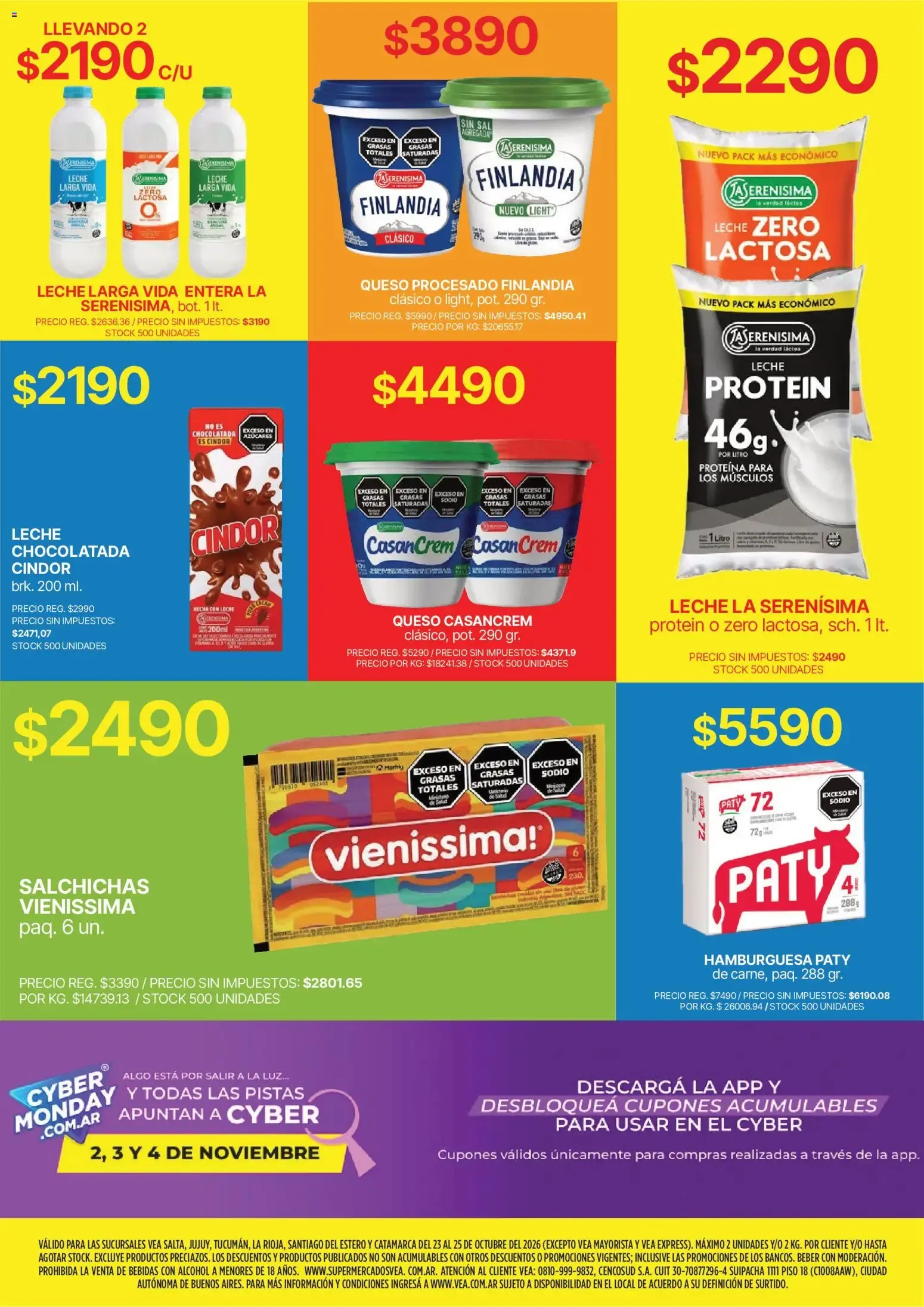 Ofertas de Vea - Fin de semana de ahorro | NOA del 23/10/2026 - 25/10/2026 23 de octubre al 25 de octubre 2026 - Página 9 del catálogo