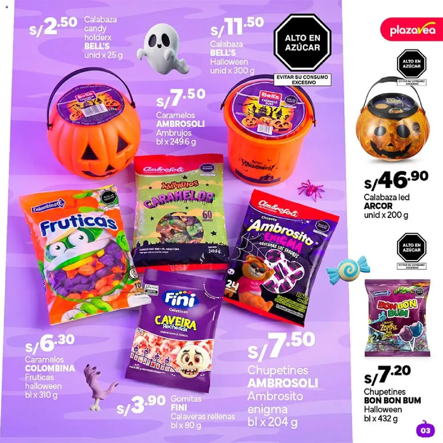 Catalogo de Catálogo Plaza Vea - Díptico Halloween online del 12/10/2026 12 de octubre al 1 de noviembre 2026 - Pag 3