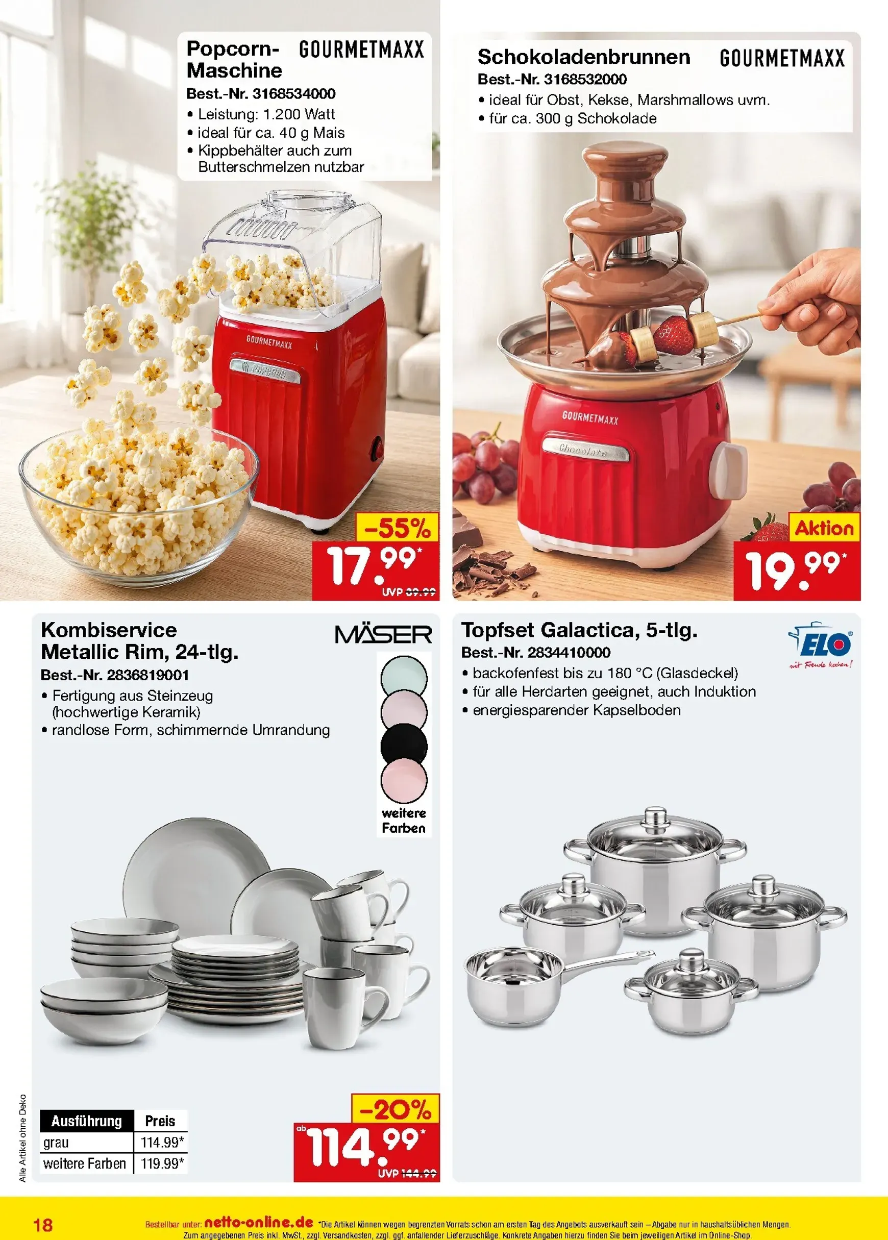 Netto Marken Discount - Online-Angebote Oktober Prospekt – von Donnerstag 01.10.2026 bis Samstag 31.10.2026 von 1. Oktober bis 31. Oktober 2026 - Prospekt seite 18