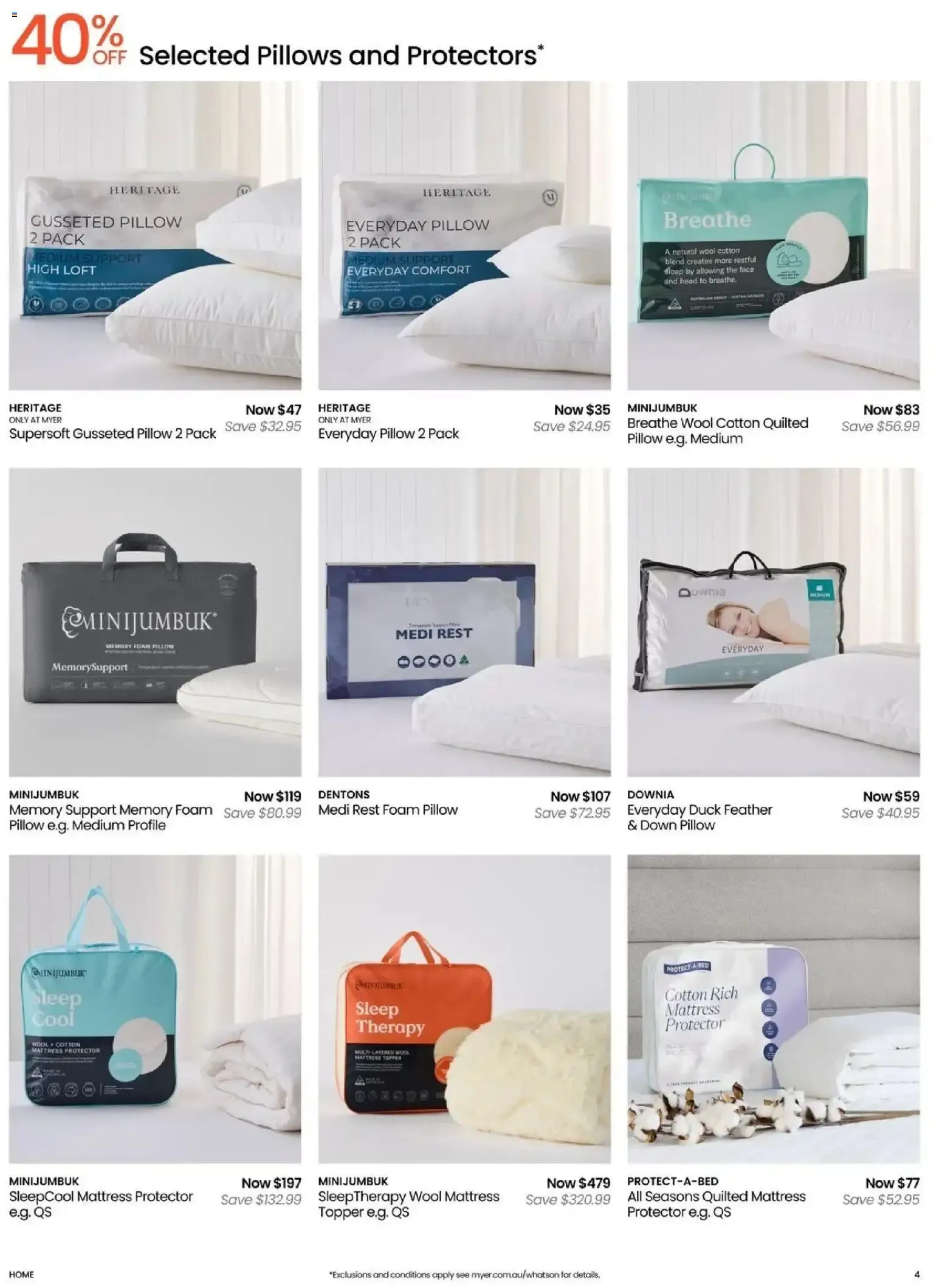 Myer Celebration Ready: Bed, Bath & Living Home Essentials - Catalogue valid from 13 October to 1 November 2026 - page 6