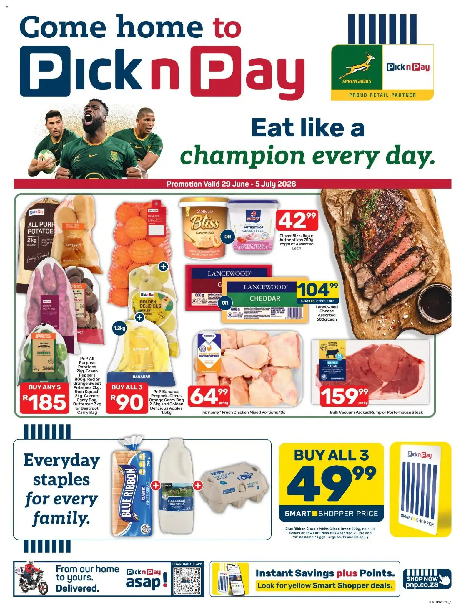 Pick n Pay - Come home to Pick n Pay from 29 June to 5 July 2026 - Catalogue Page 1
