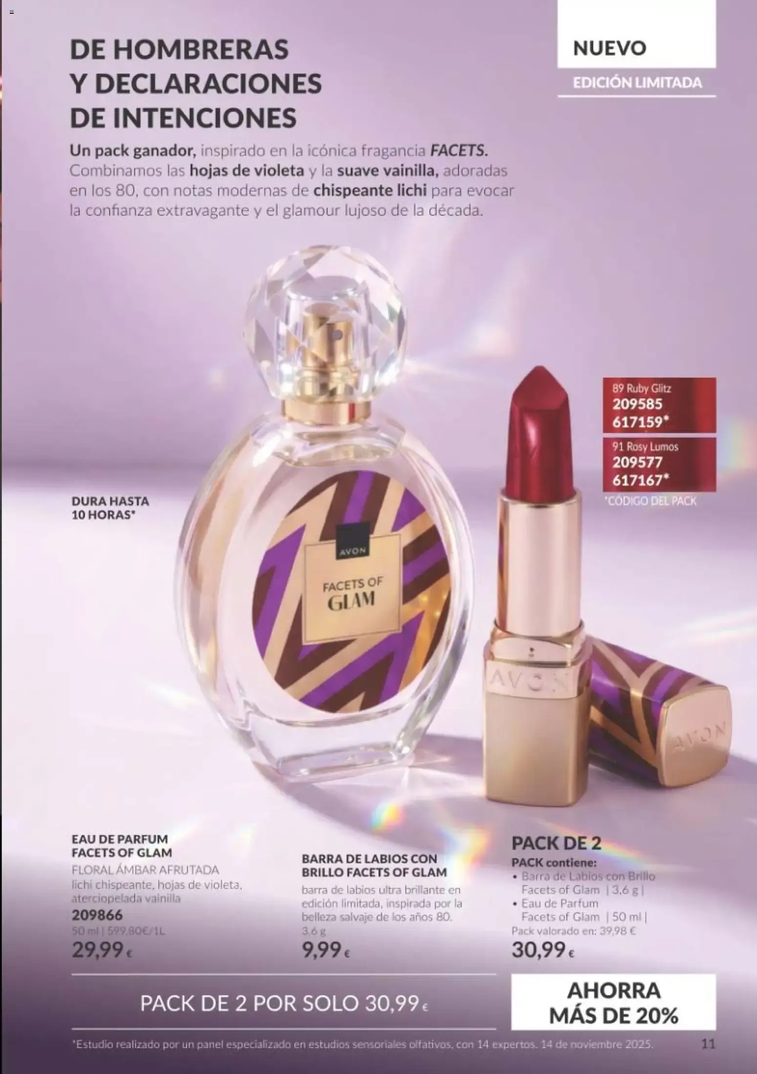 Catálogo de Avon Campaña 11/2026 Noviembre: ¡Hazlos Brillar! 1 de noviembre al 30 de noviembre 2026 - Página 11