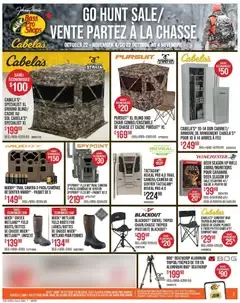 Cabelas Flyer (Oct 22, 2026) || Canada Specials & Sales from October 22 to November 4 2026 - flyer page 1