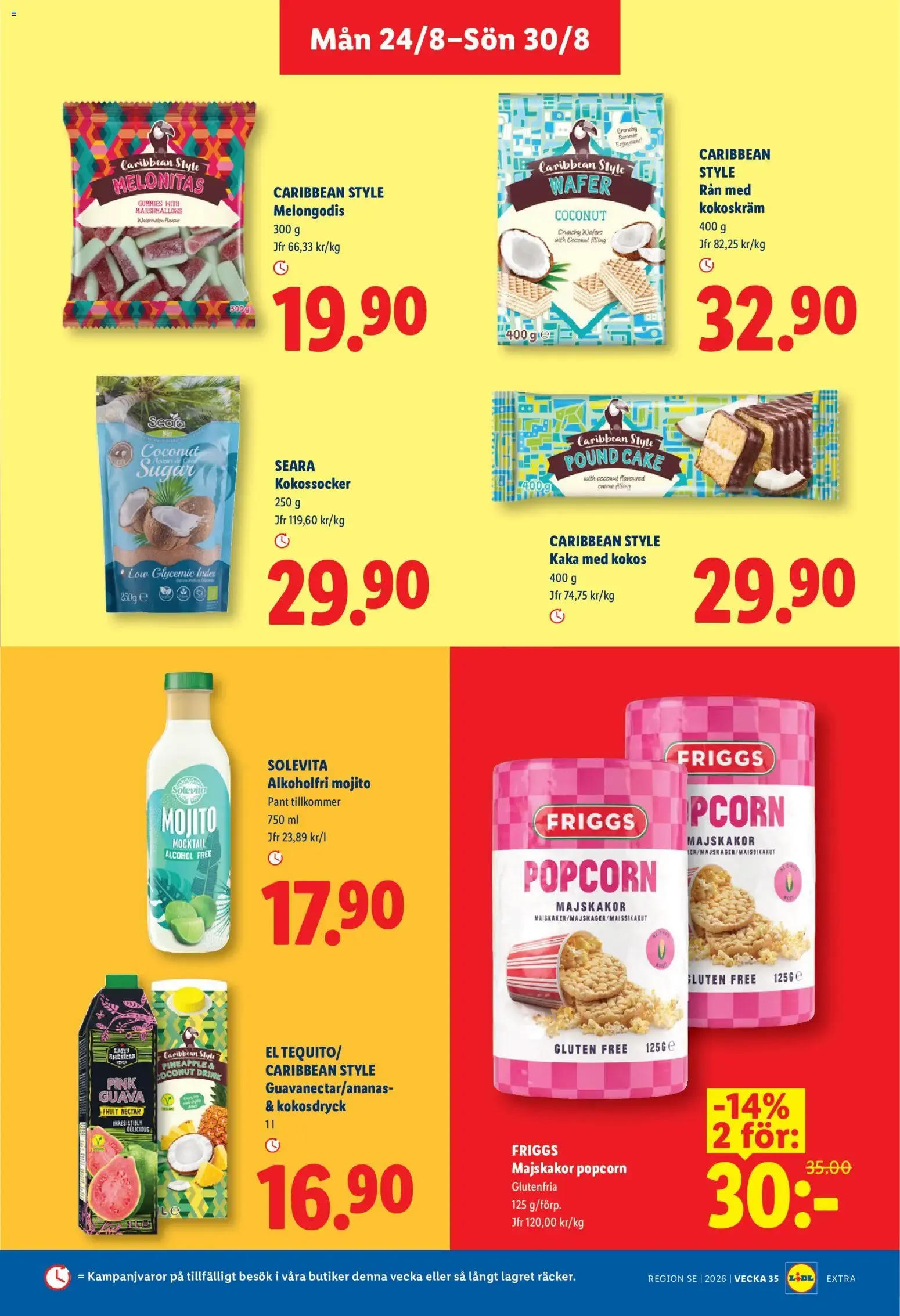 Lidl erbjudanden från 24/08/2026 - 30/08/2026 > Reklamblad nuvarande rabatter från 24 augusti till 30 augusti 2026 - Reklamblad sidor 14