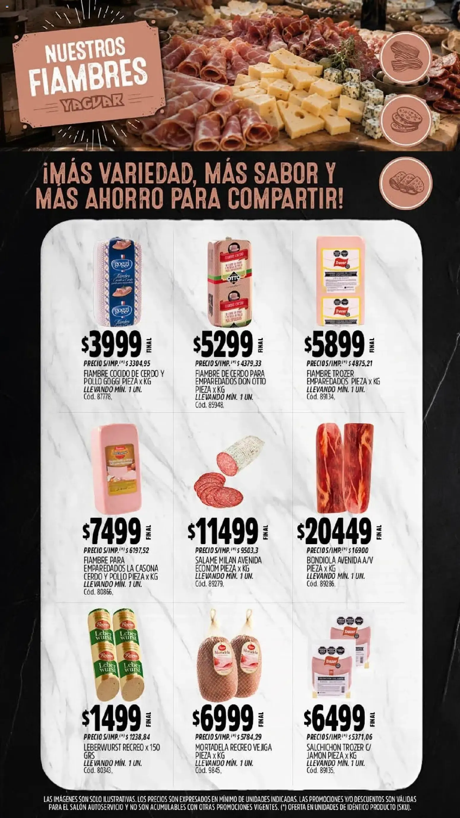 Ofertas de Yaguar - Oferta Semanal Mendoza del 26/10/2026 - 31/10/2026 26 de octubre al 31 de octubre 2026 - Página 9 del catálogo