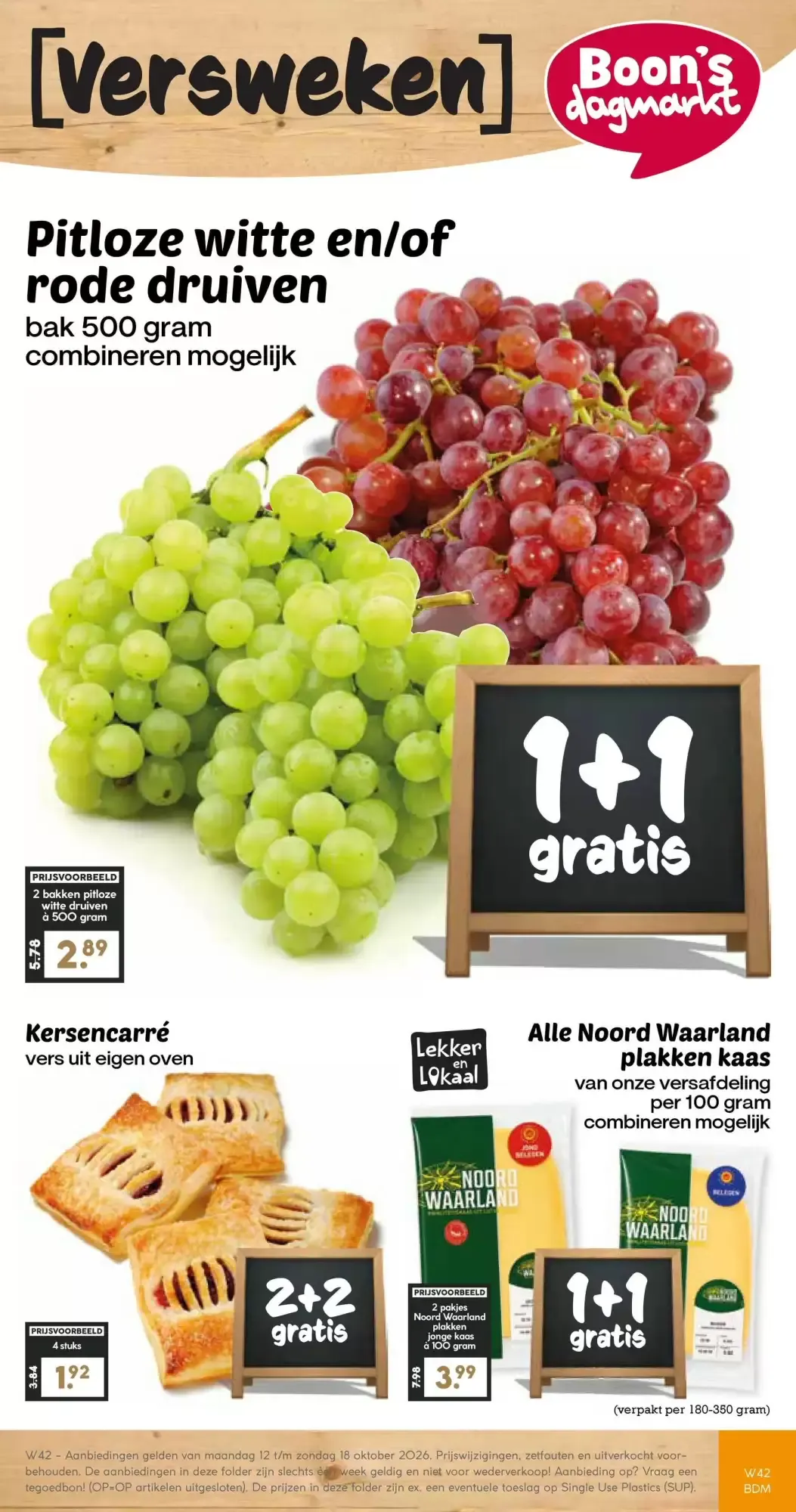 Boon`s Markt folder week 42 van 12 oktober tot 18 oktober 2026 - Folder pagina 1